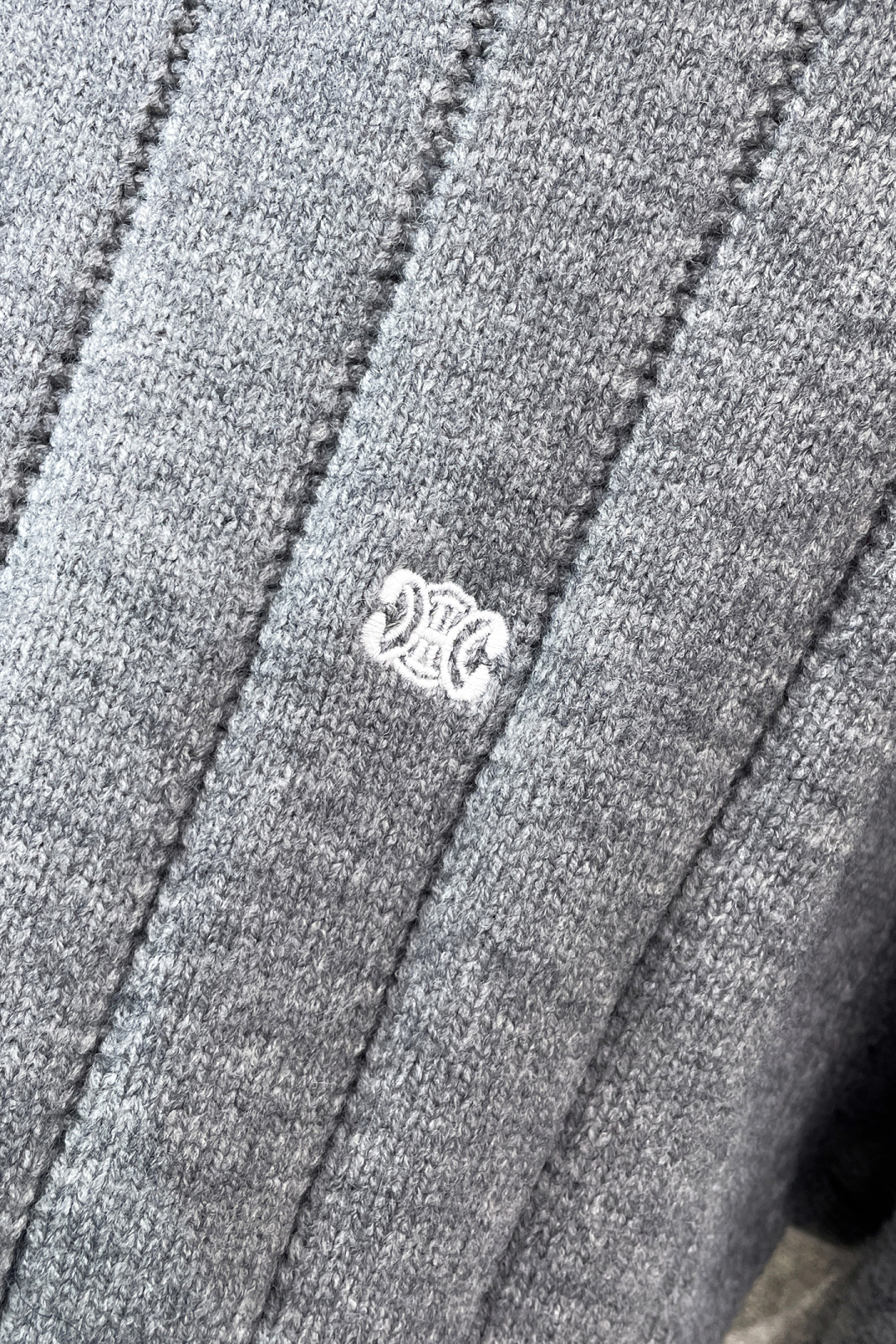 Balenciaga Shirt Wool Gray Loose Fit Xs-s-l