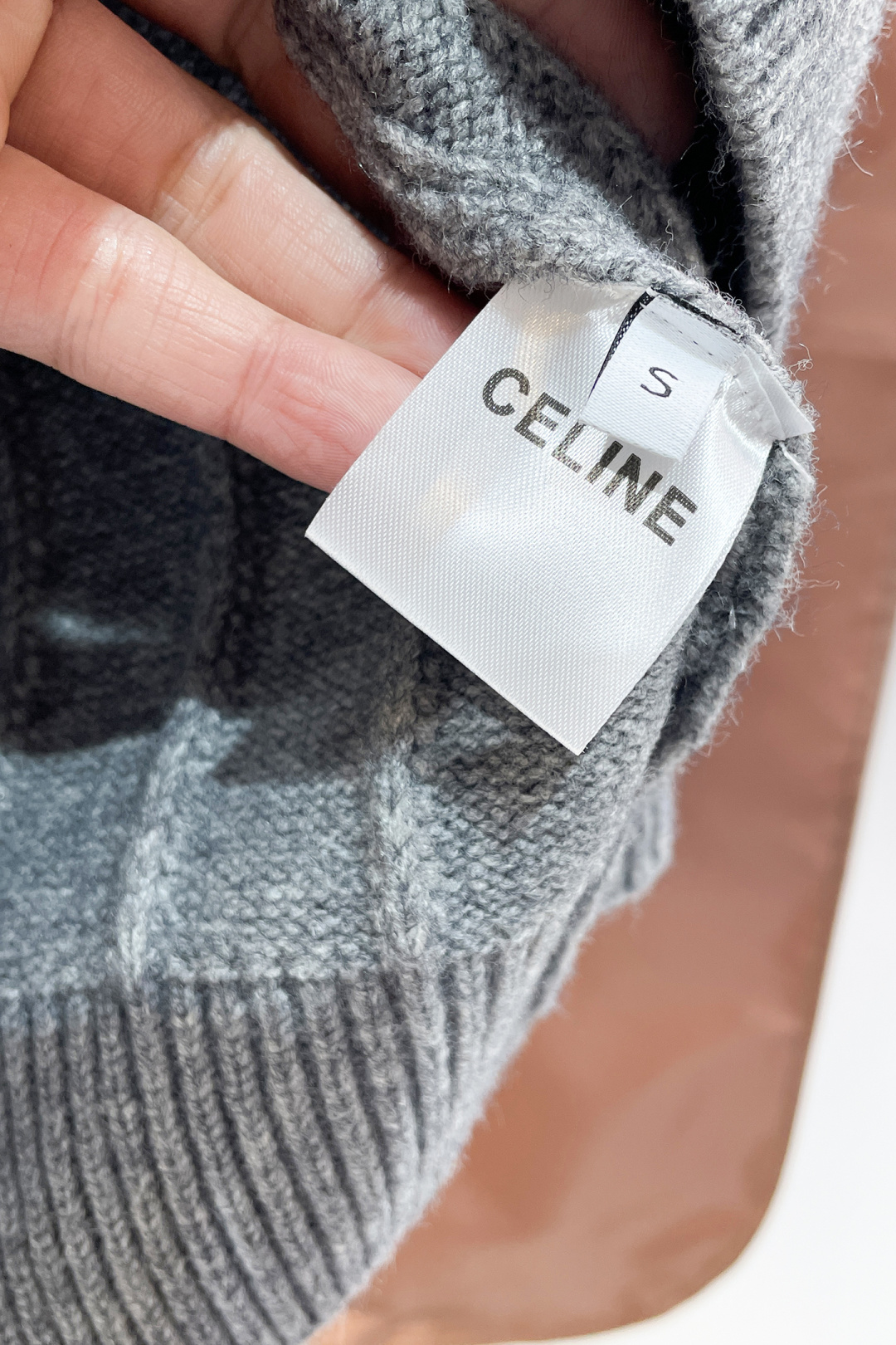 Balenciaga Shirt Wool Gray Loose Fit Xs-s-l