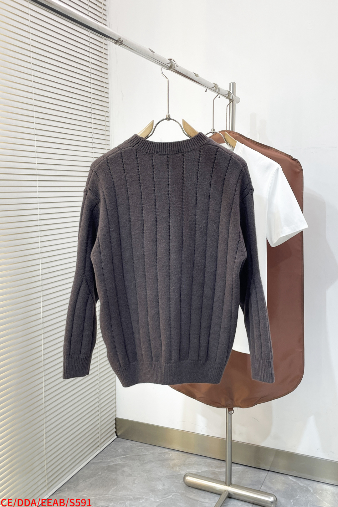 Balenciaga Shirt Wool Gray Loose Fit Xs-s-l