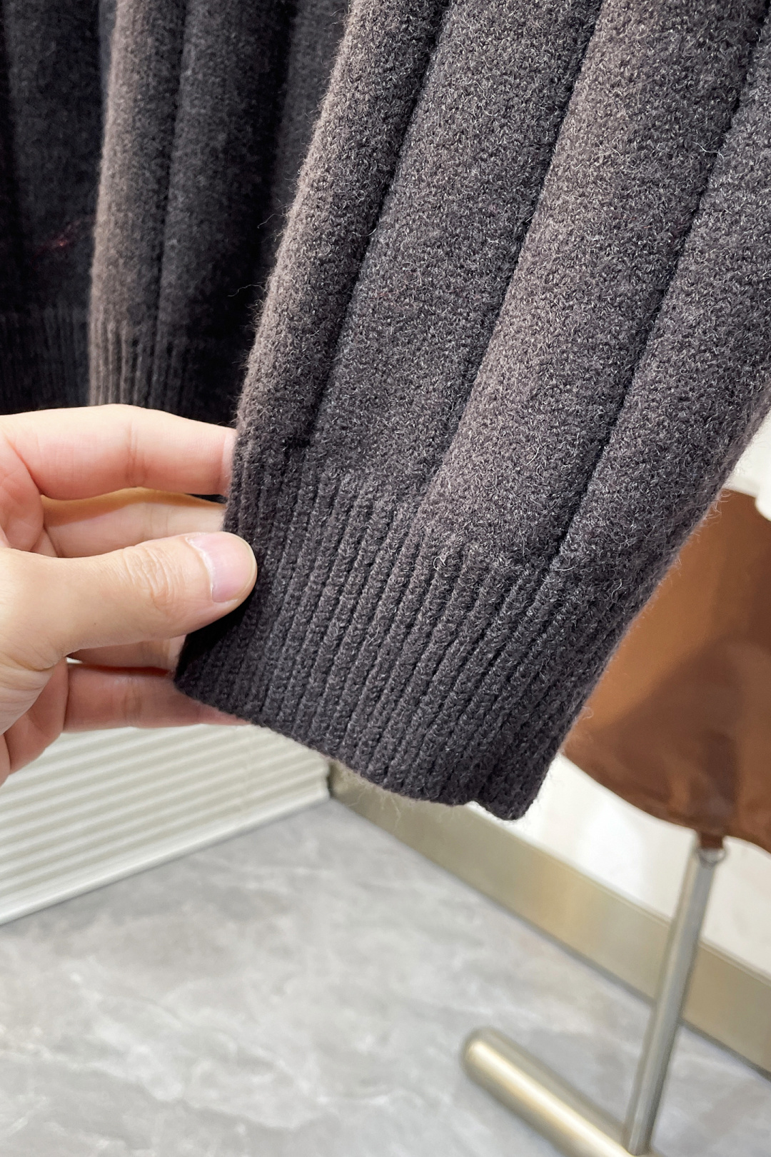 Balenciaga Shirt Wool Gray Loose Fit Xs-s-l