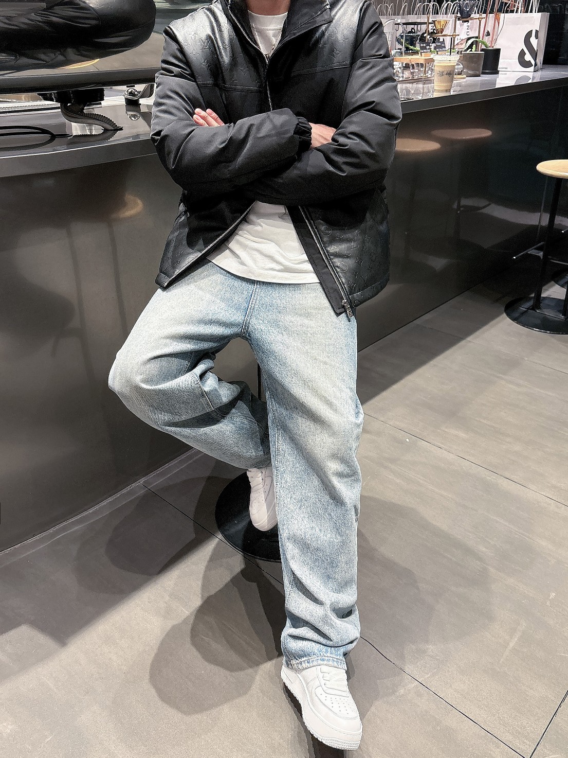 Louis Vuitton Couple Down Jacket Goose Down M-l-xl