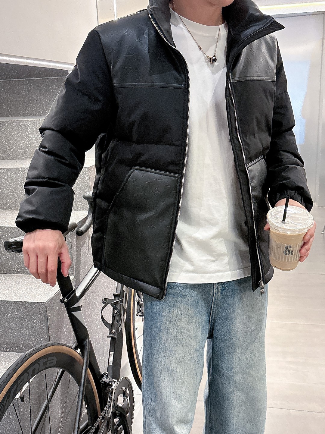 Louis Vuitton Couple Down Jacket Goose Down M-l-xl