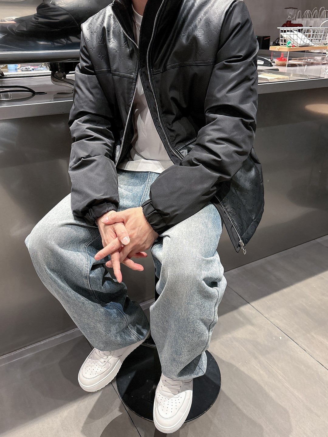 Louis Vuitton Couple Down Jacket Goose Down M-l-xl