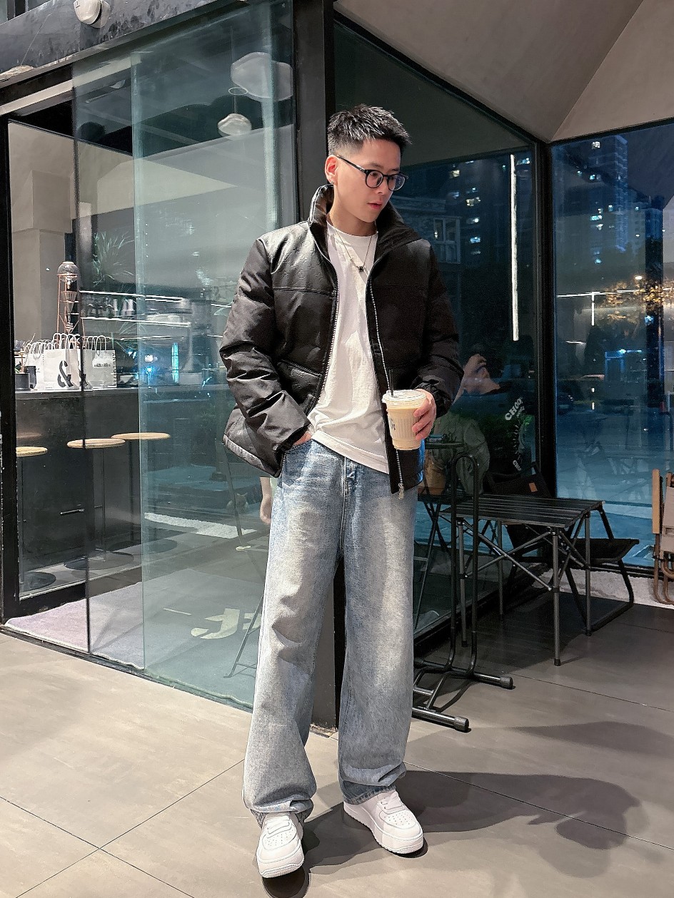 Louis Vuitton Couple Down Jacket Goose Down M-l-xl