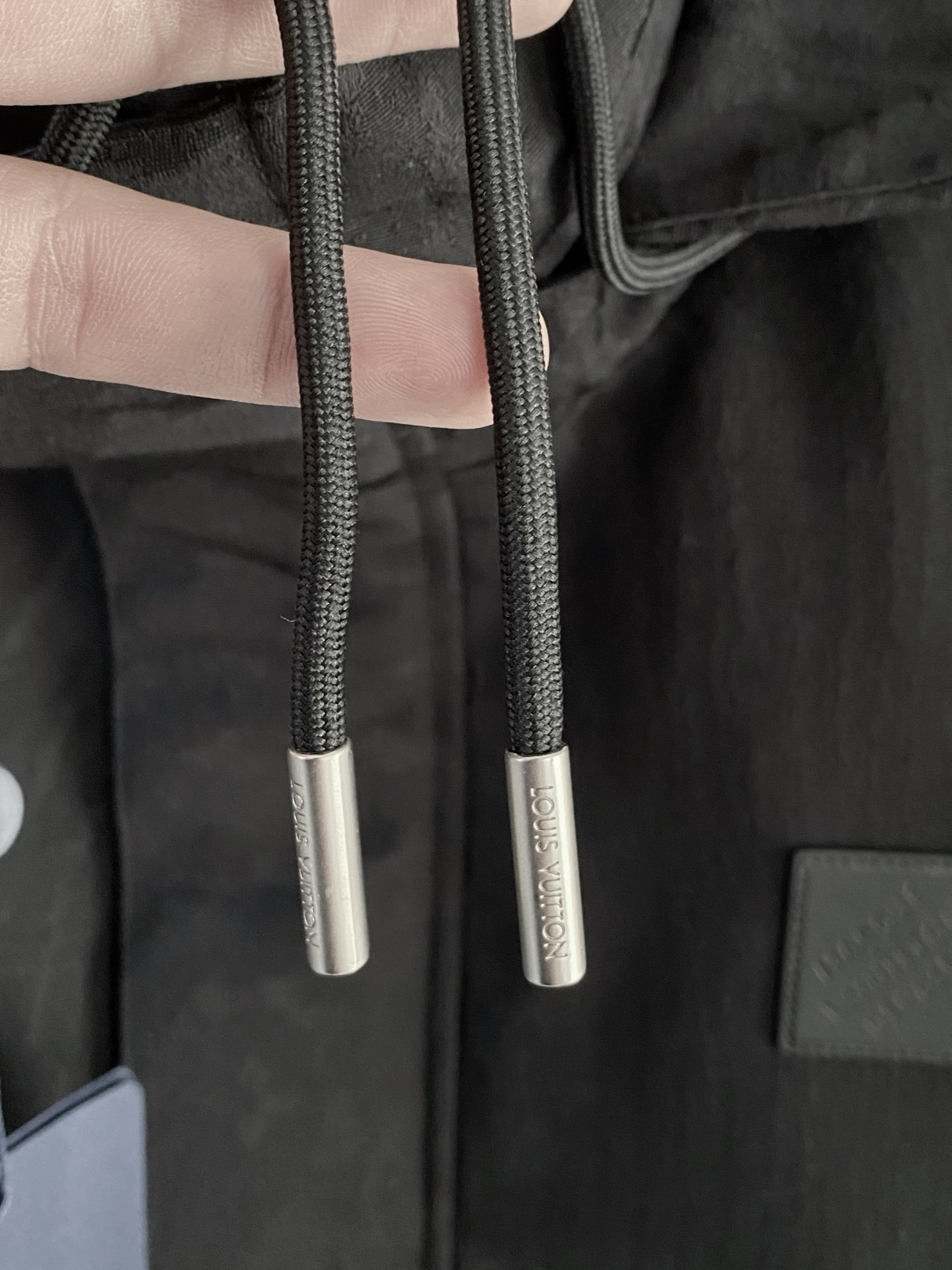 Louis Vuitton Male Jacket Black Couple Style S-m-l-xl