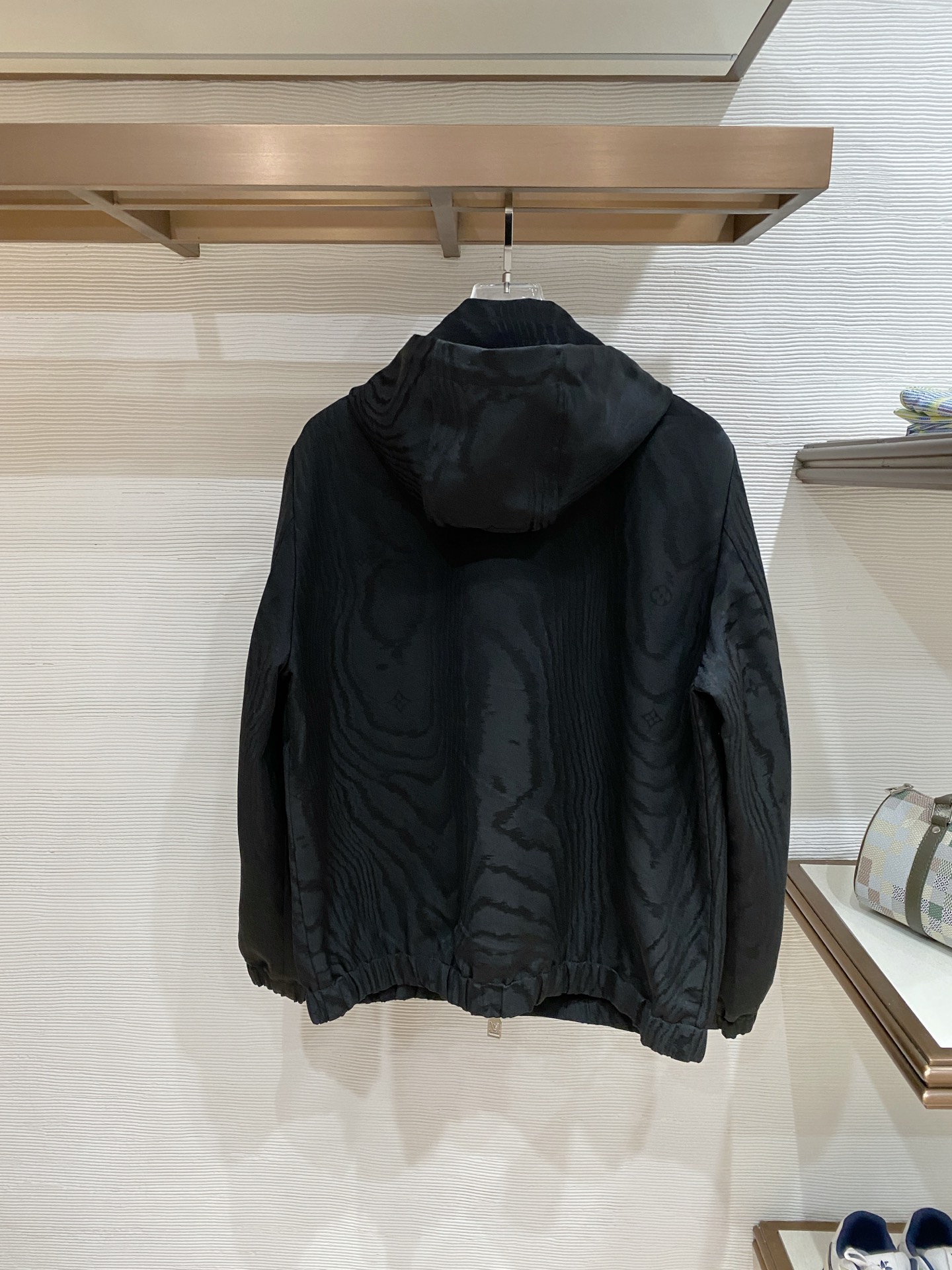 Louis Vuitton Male Jacket Black Couple Style S-m-l-xl