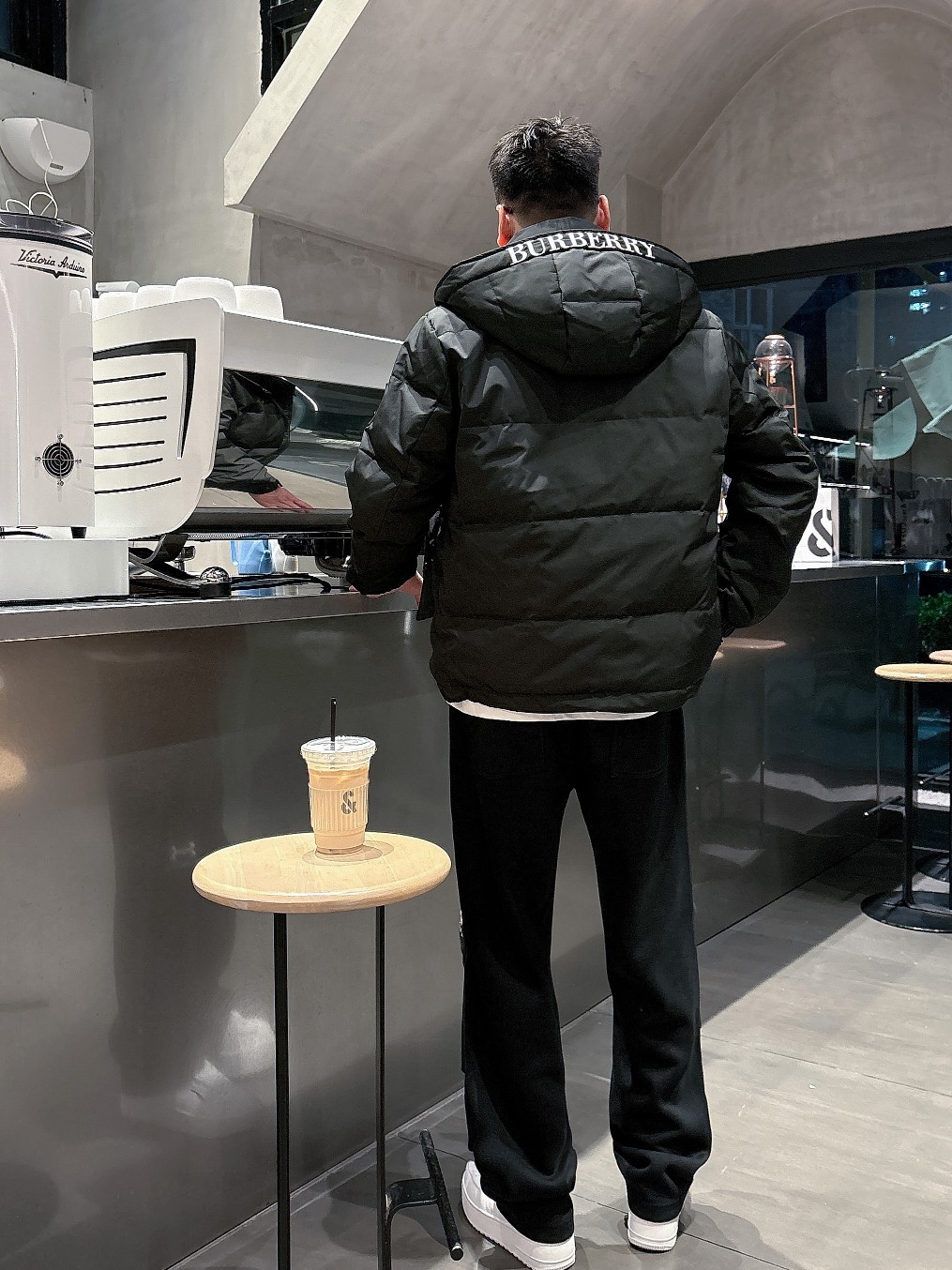 Burberry Couple Down Jacket Goose Down M-l-xl