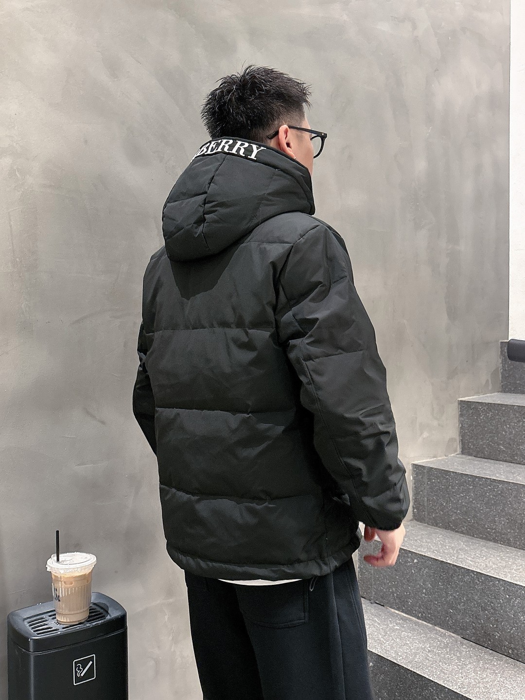 Burberry Couple Down Jacket Goose Down M-l-xl