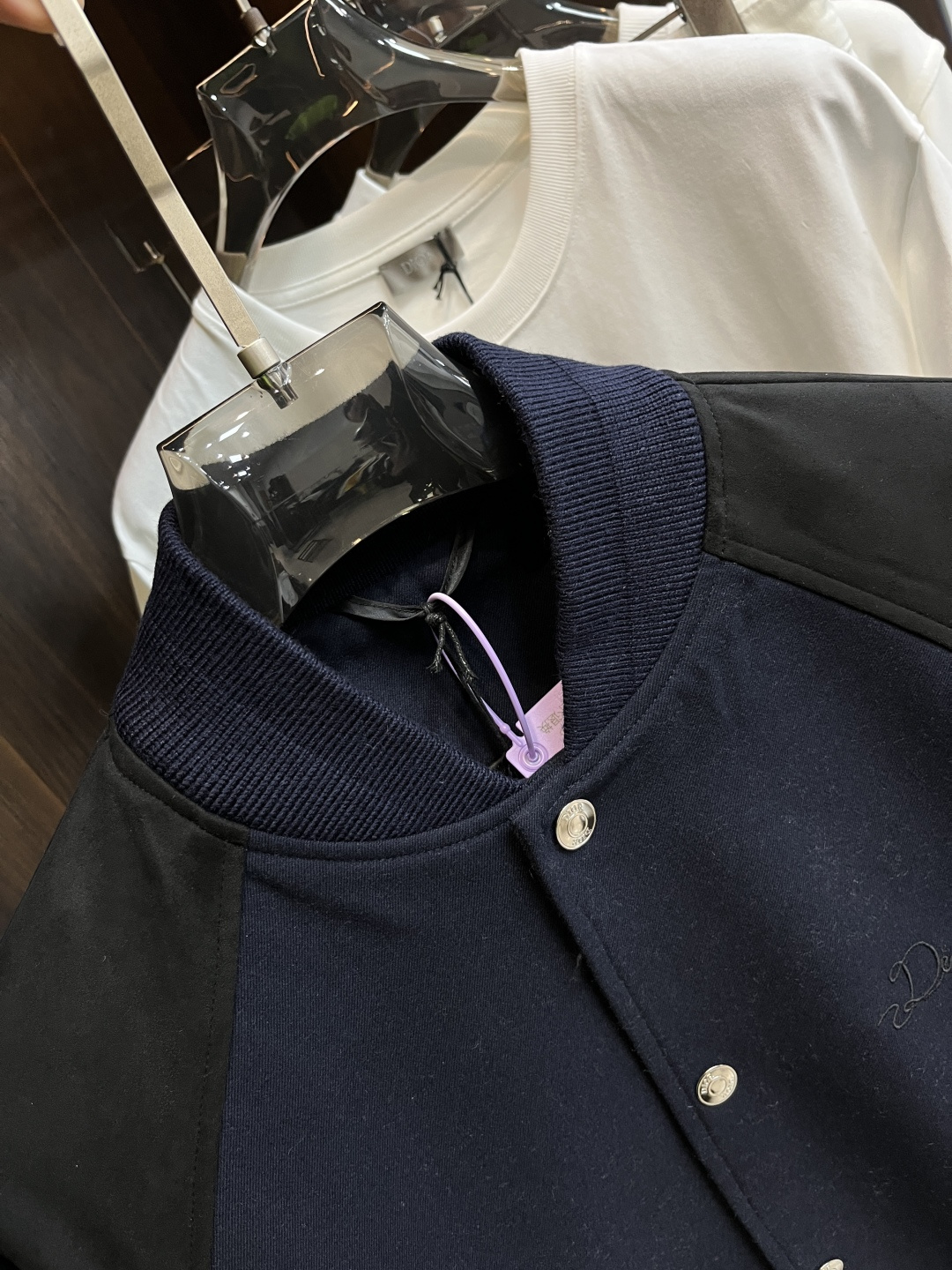 Dior Male Jacket Cotton Blue