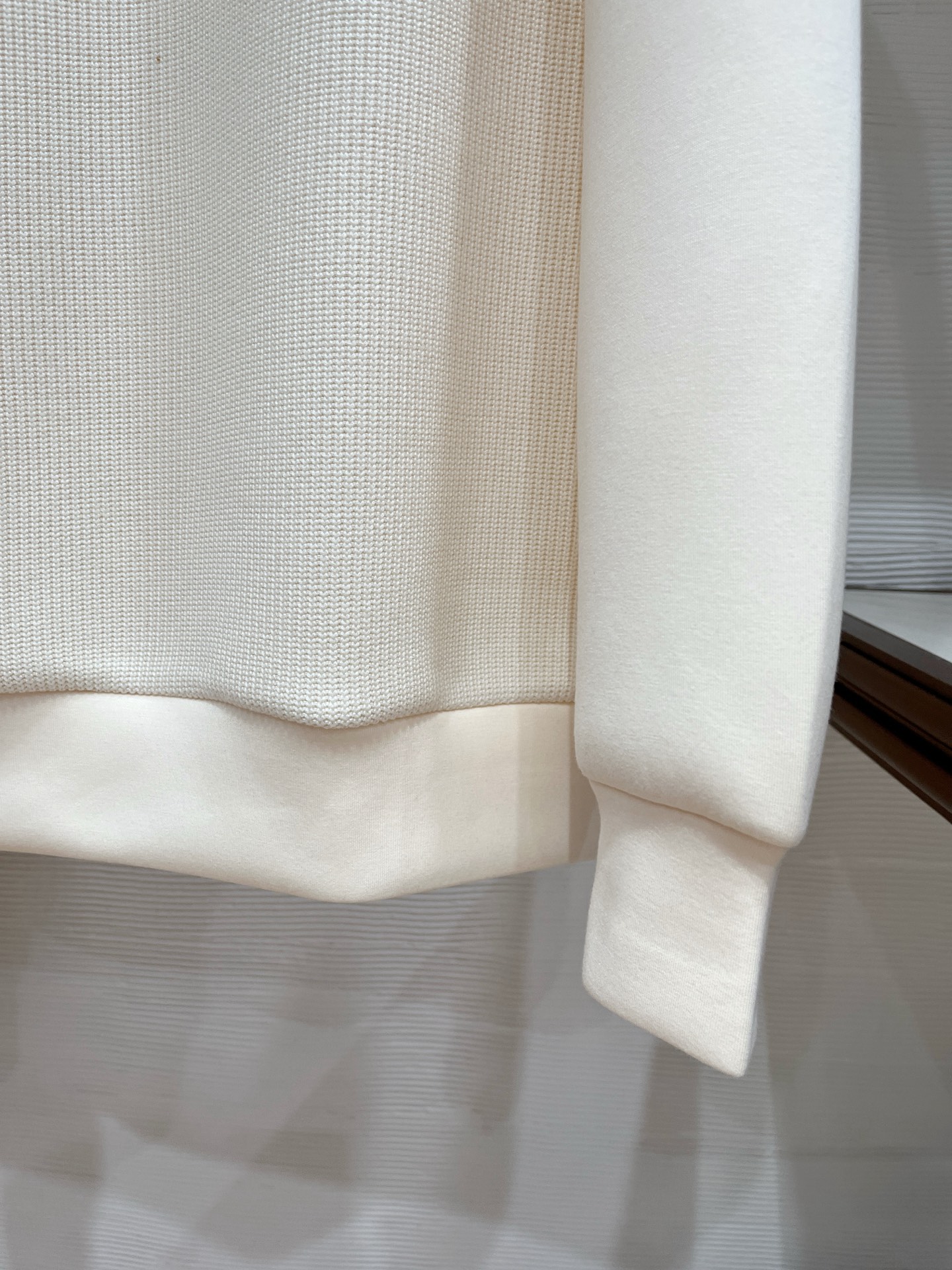 Prada Hoodie Wool Black Slim Fit M-l-xl