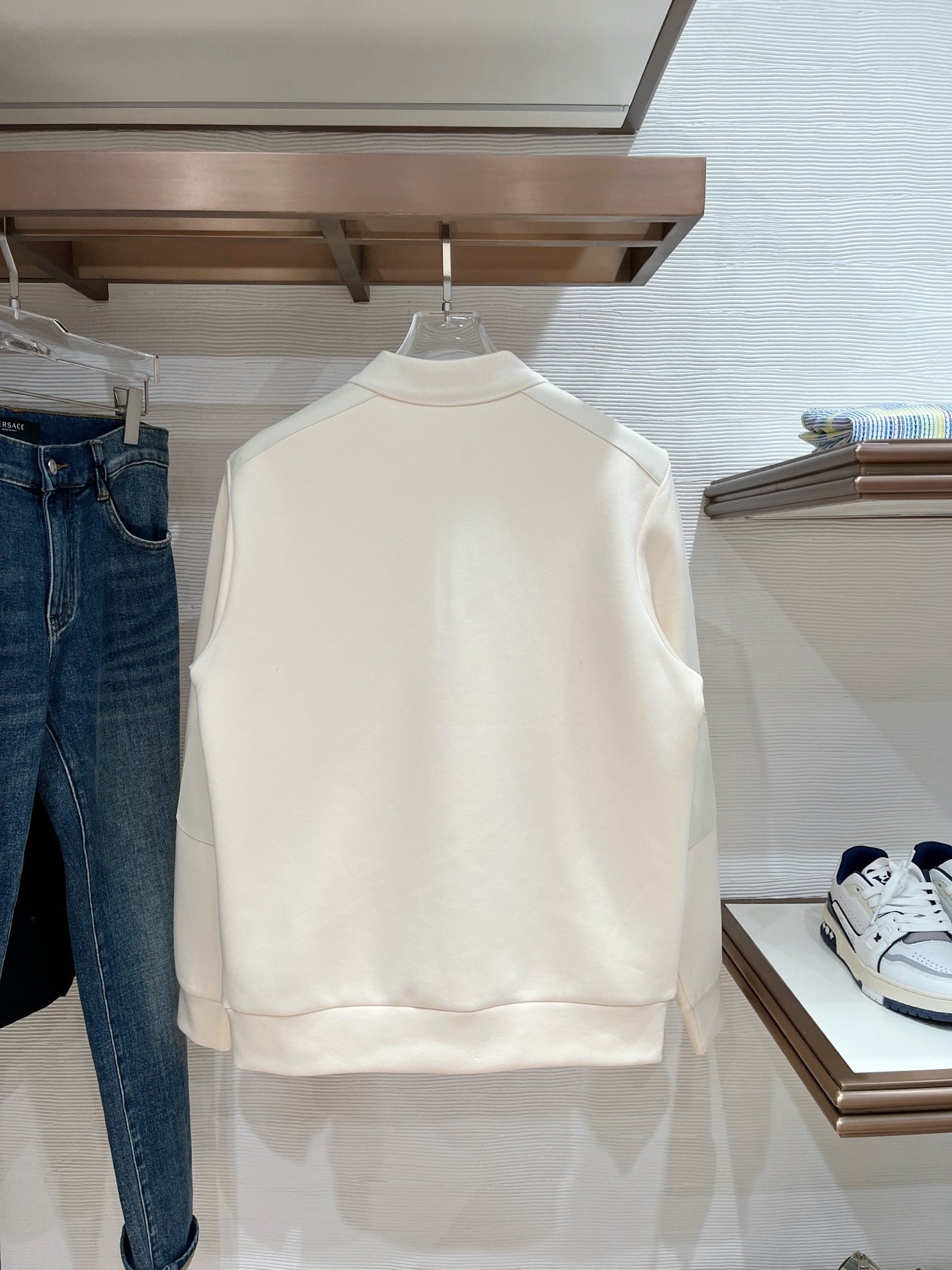 Prada Hoodie Wool Black Slim Fit M-l-xl