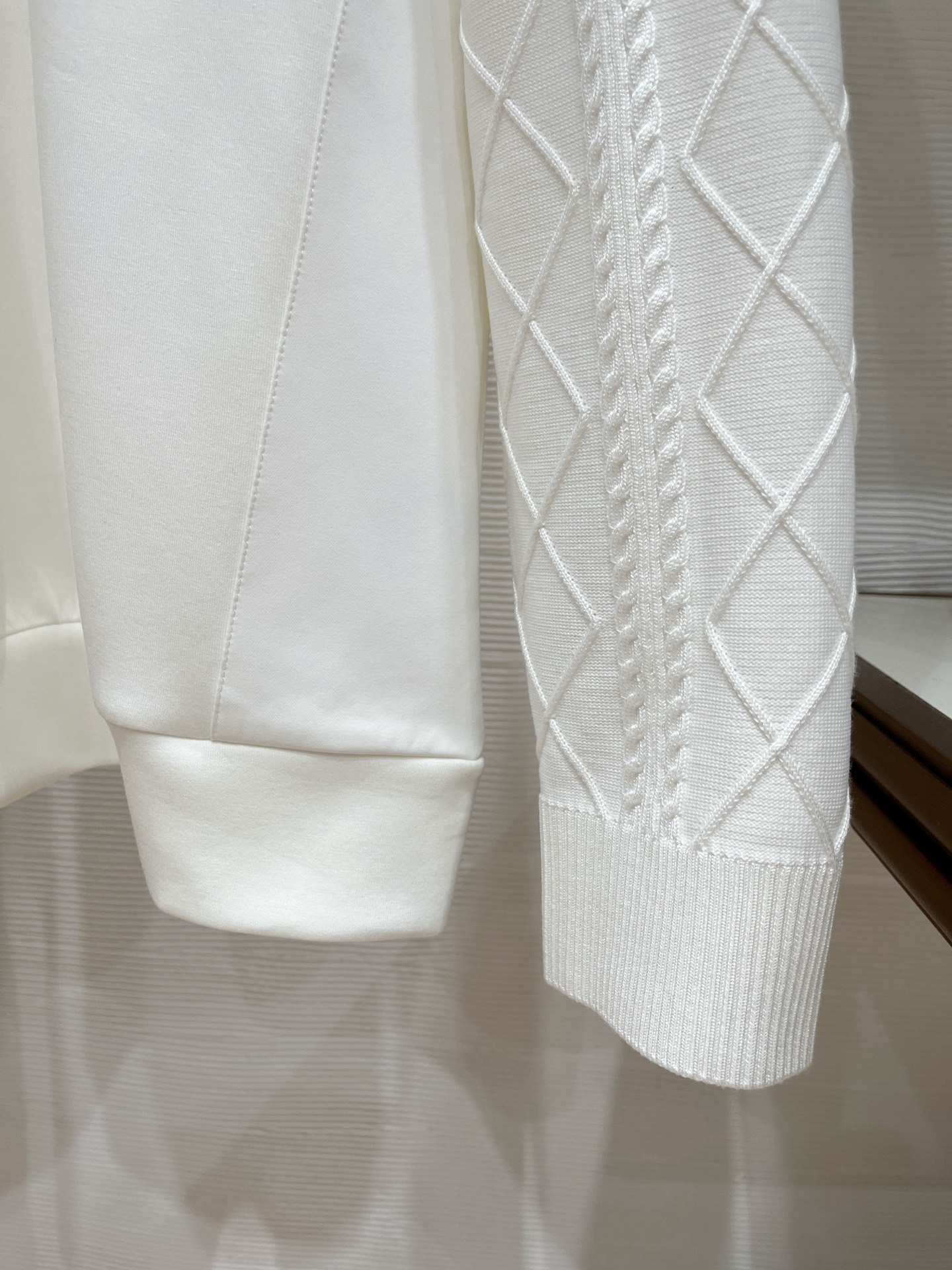 Prada Hoodie Wool Black Slim Fit M-l-xl