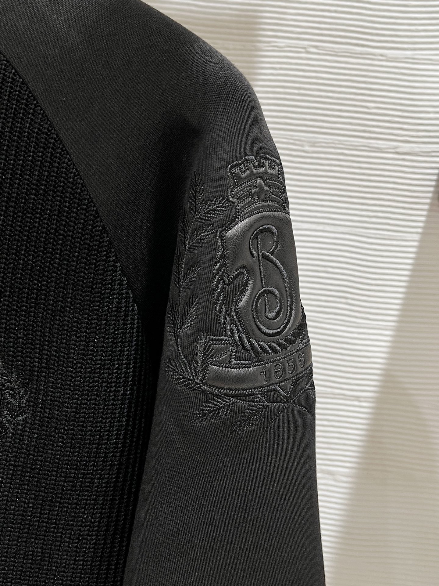 Burberry Hoodie Wool Black Slim Fit M-l-xl