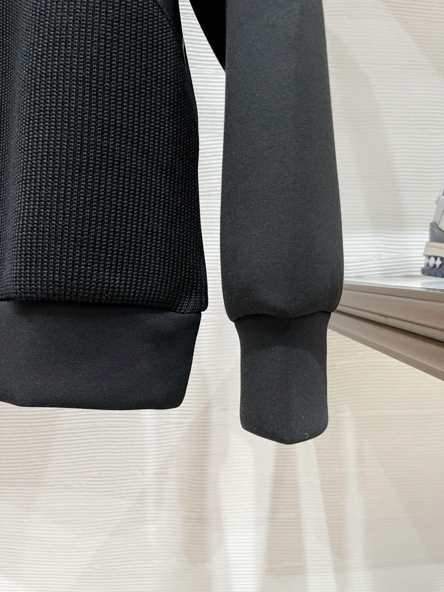 Burberry Hoodie Wool Black Slim Fit M-l-xl