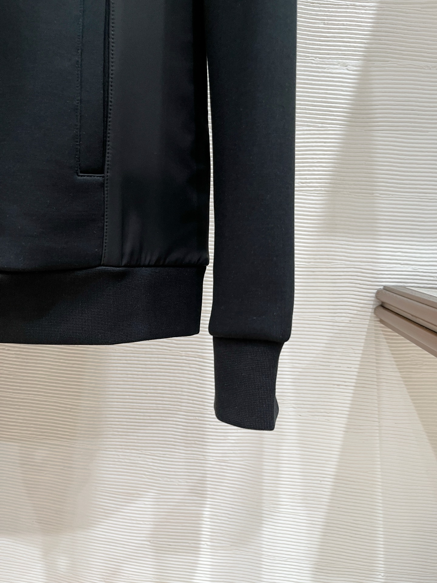 Louis Vuitton Hoodie Wool Black Slim Fit M-l-xl