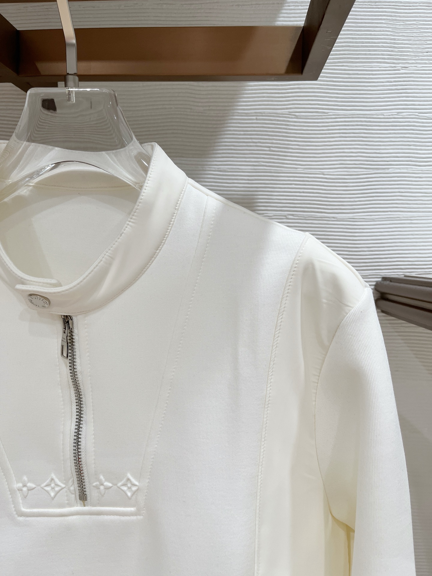 Louis Vuitton Hoodie Wool Black Slim Fit M-l-xl