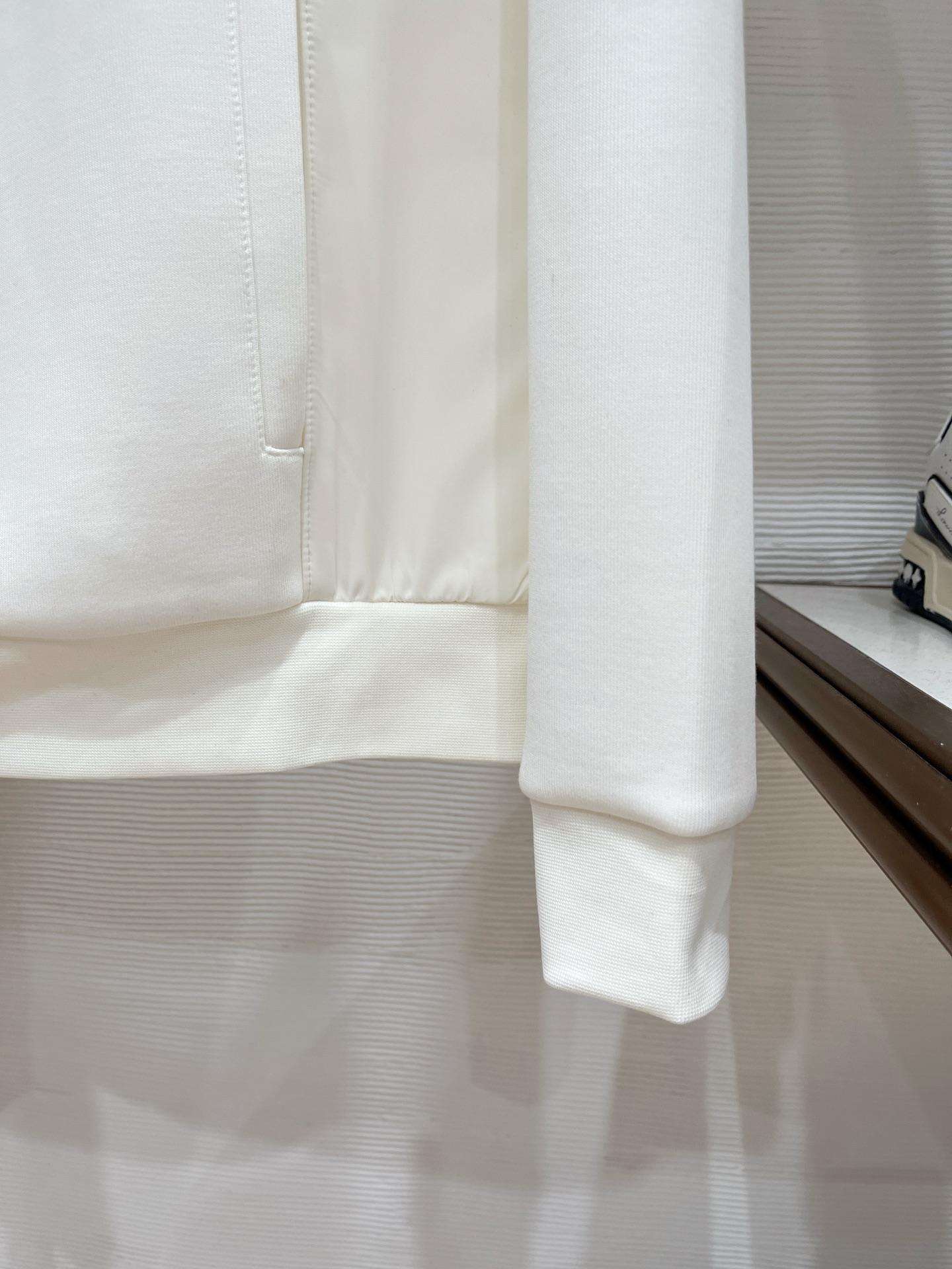 Louis Vuitton Hoodie Wool Black Slim Fit M-l-xl