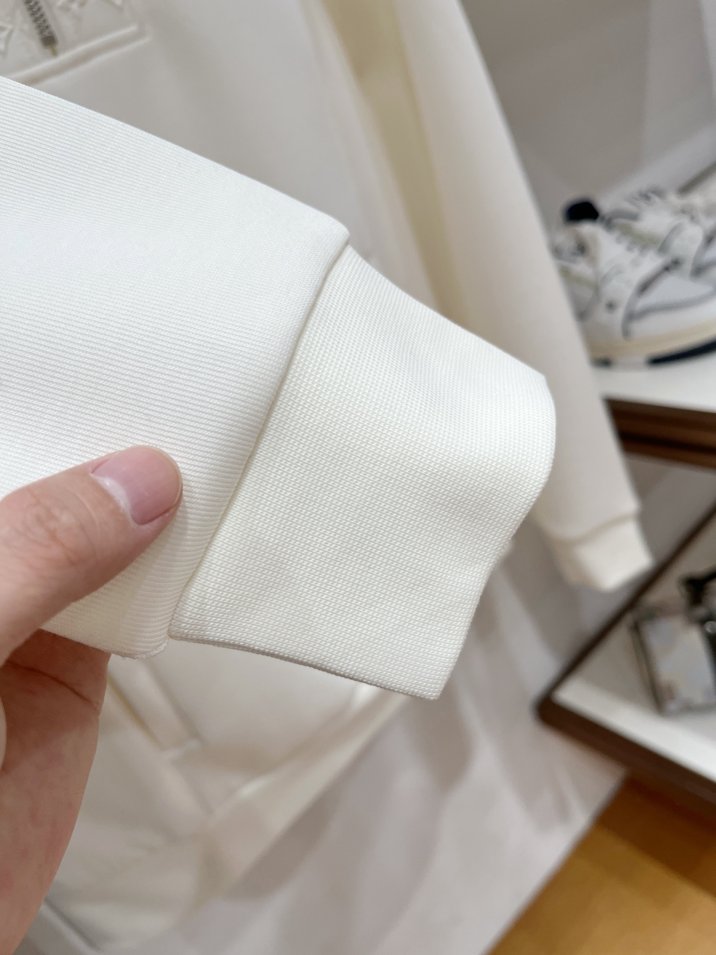 Louis Vuitton Hoodie Wool Black Slim Fit M-l-xl