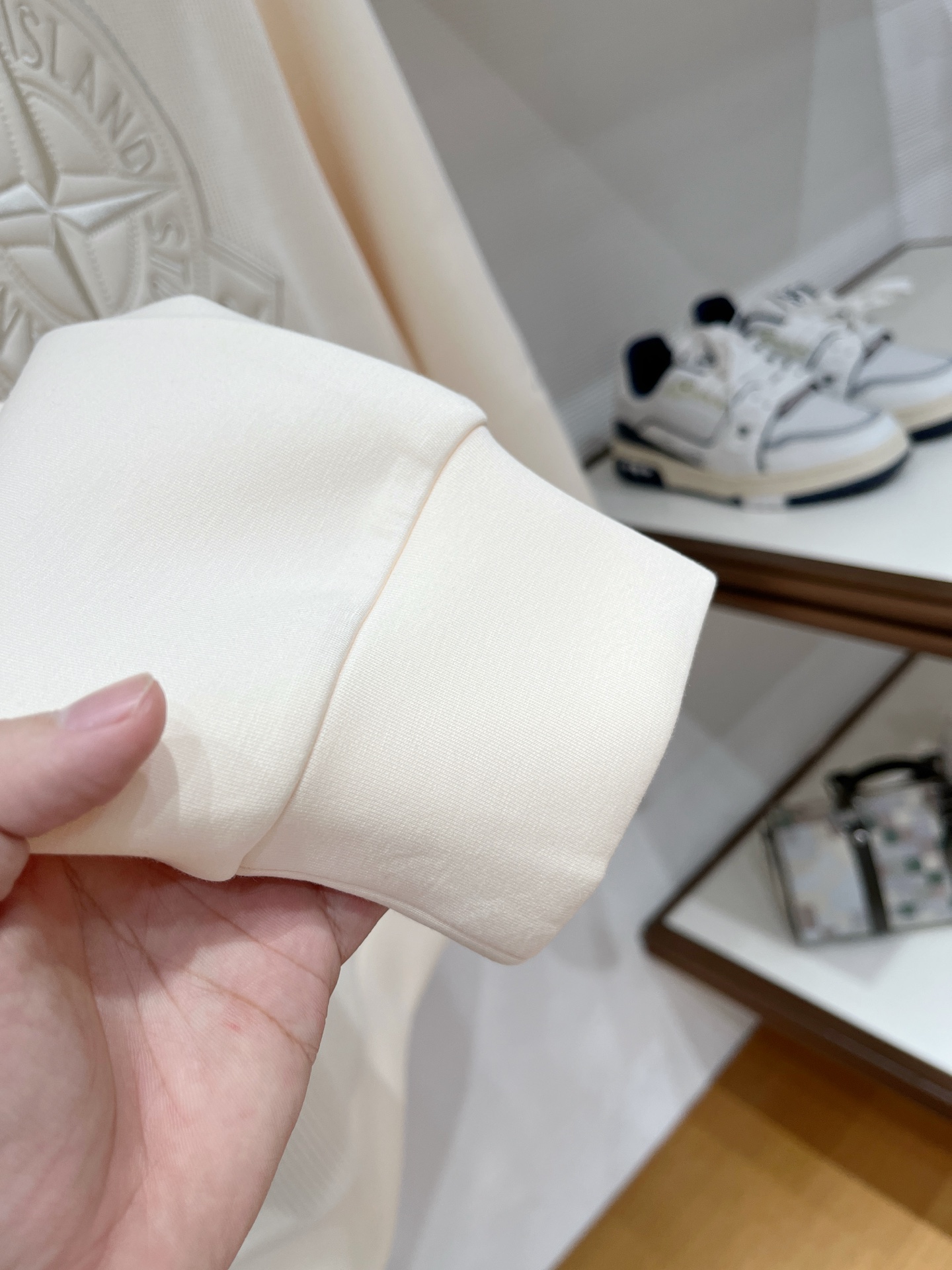 Moncler Hoodie Wool Black Slim Fit M-l-xl