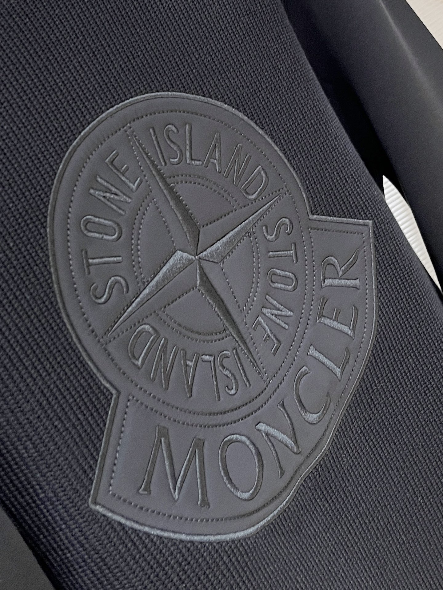 Moncler Hoodie Wool Black Slim Fit M-l-xl