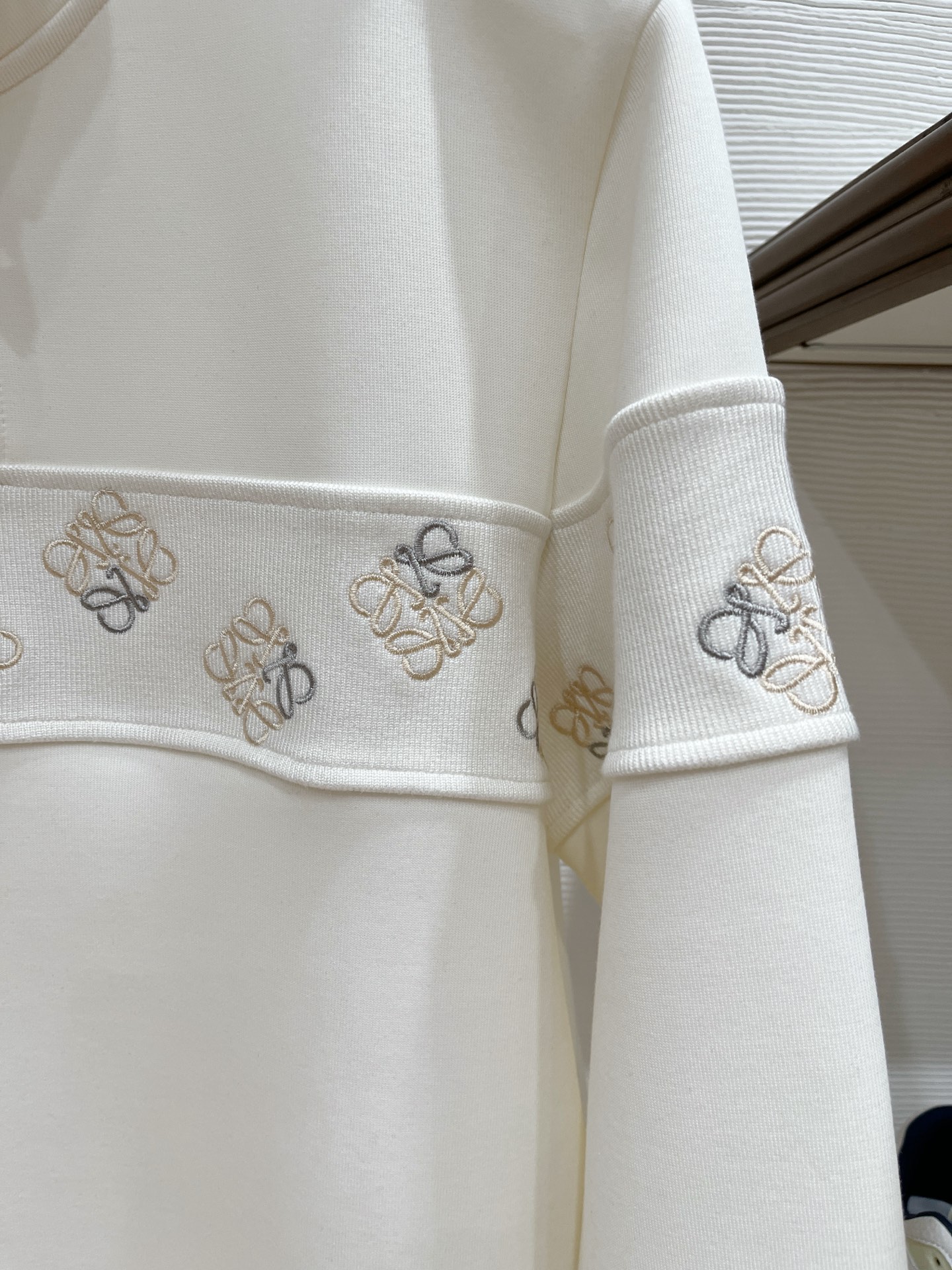 Loewe Hoodie Wool Black Slim Fit M-l-xl