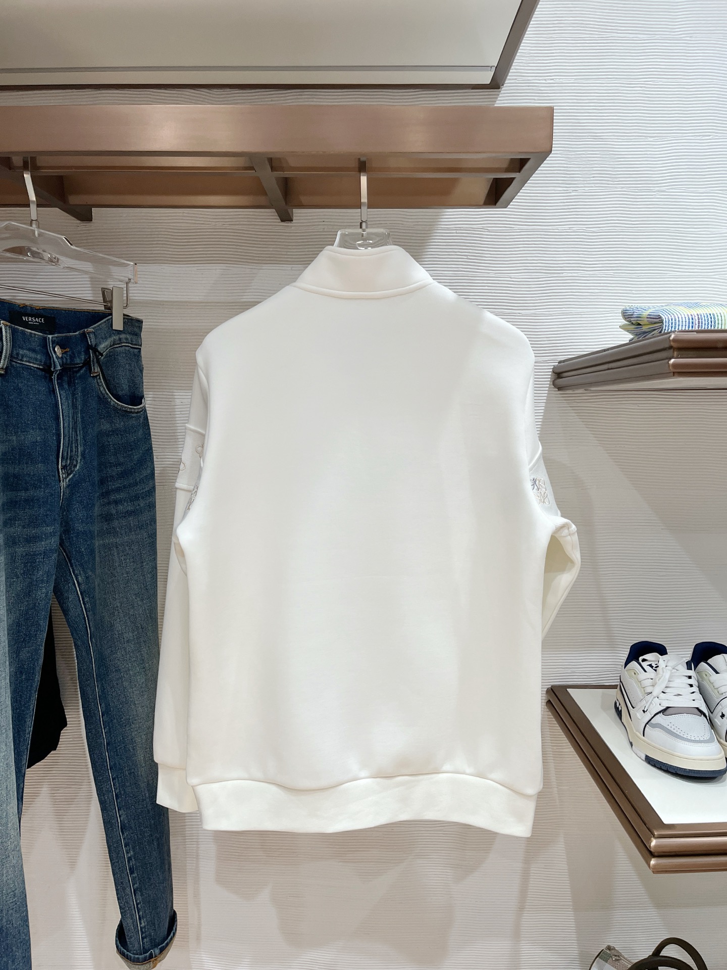 Loewe Hoodie Wool Black Slim Fit M-l-xl