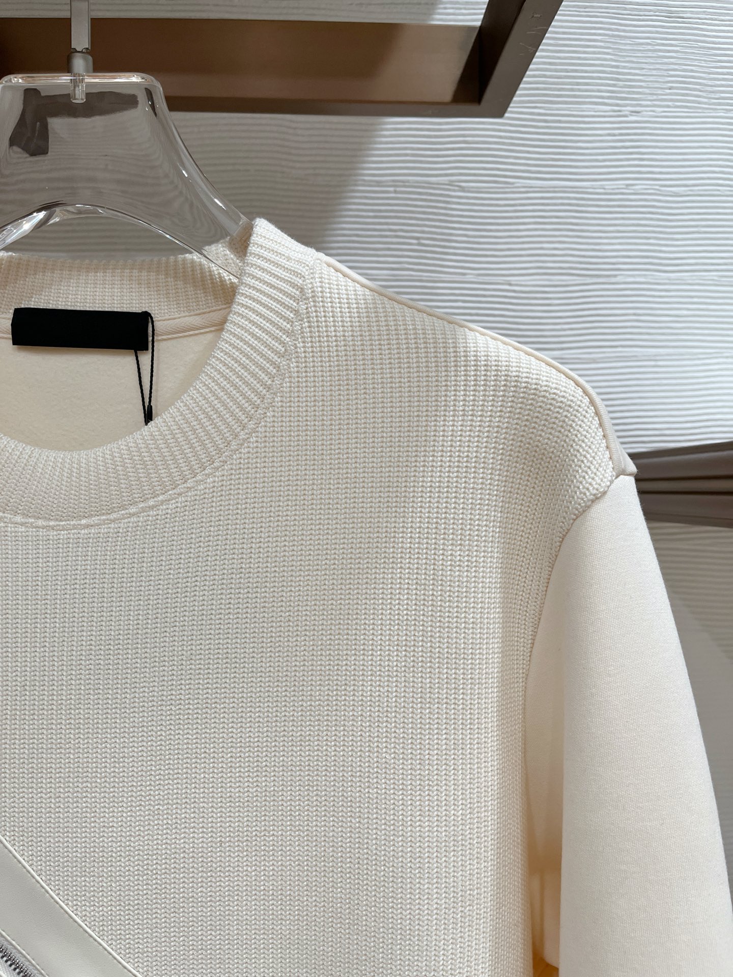 Prada Hoodie Wool Black Slim Fit M-l-xl