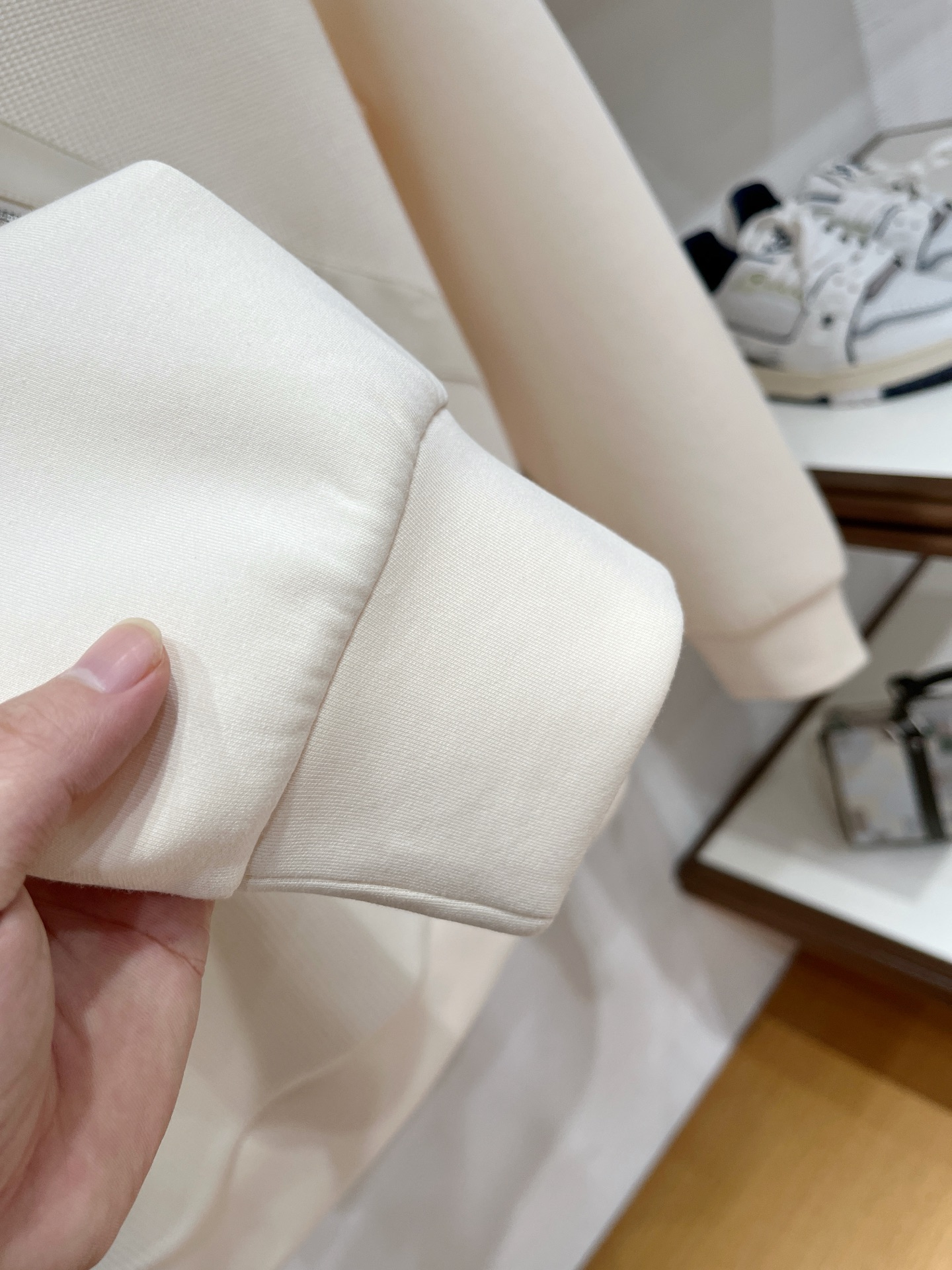 Prada Hoodie Wool Black Slim Fit M-l-xl