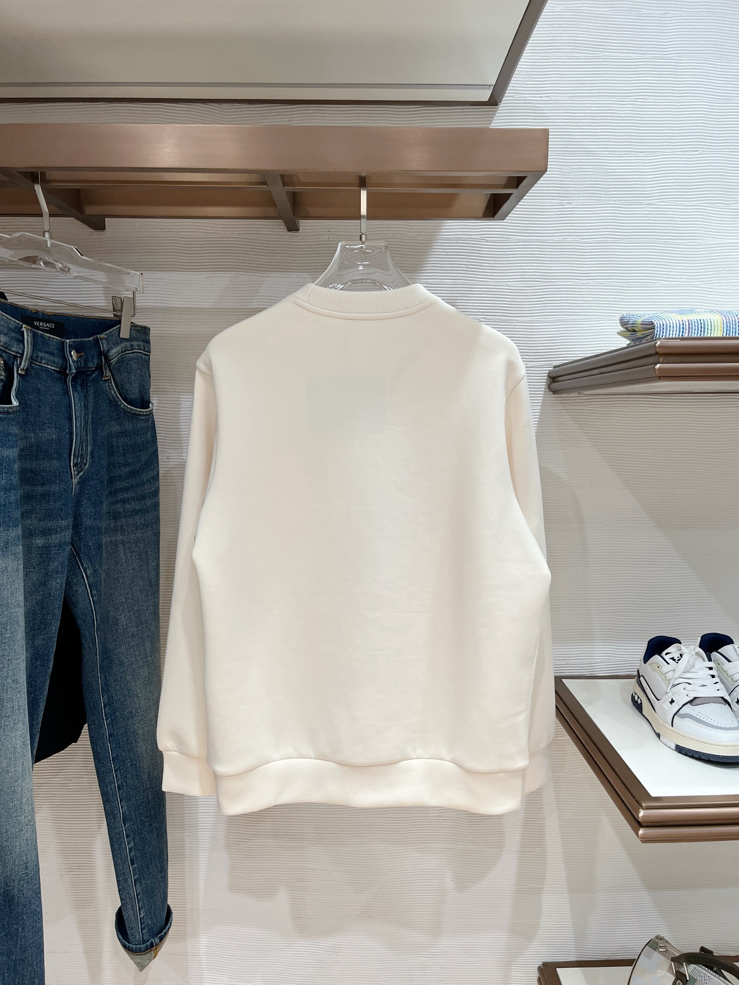 Prada Hoodie Wool Black Slim Fit M-l-xl