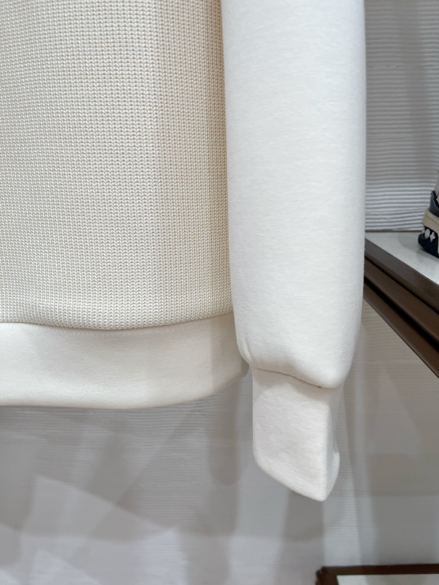 Prada Hoodie Wool Black Slim Fit M-l-xl