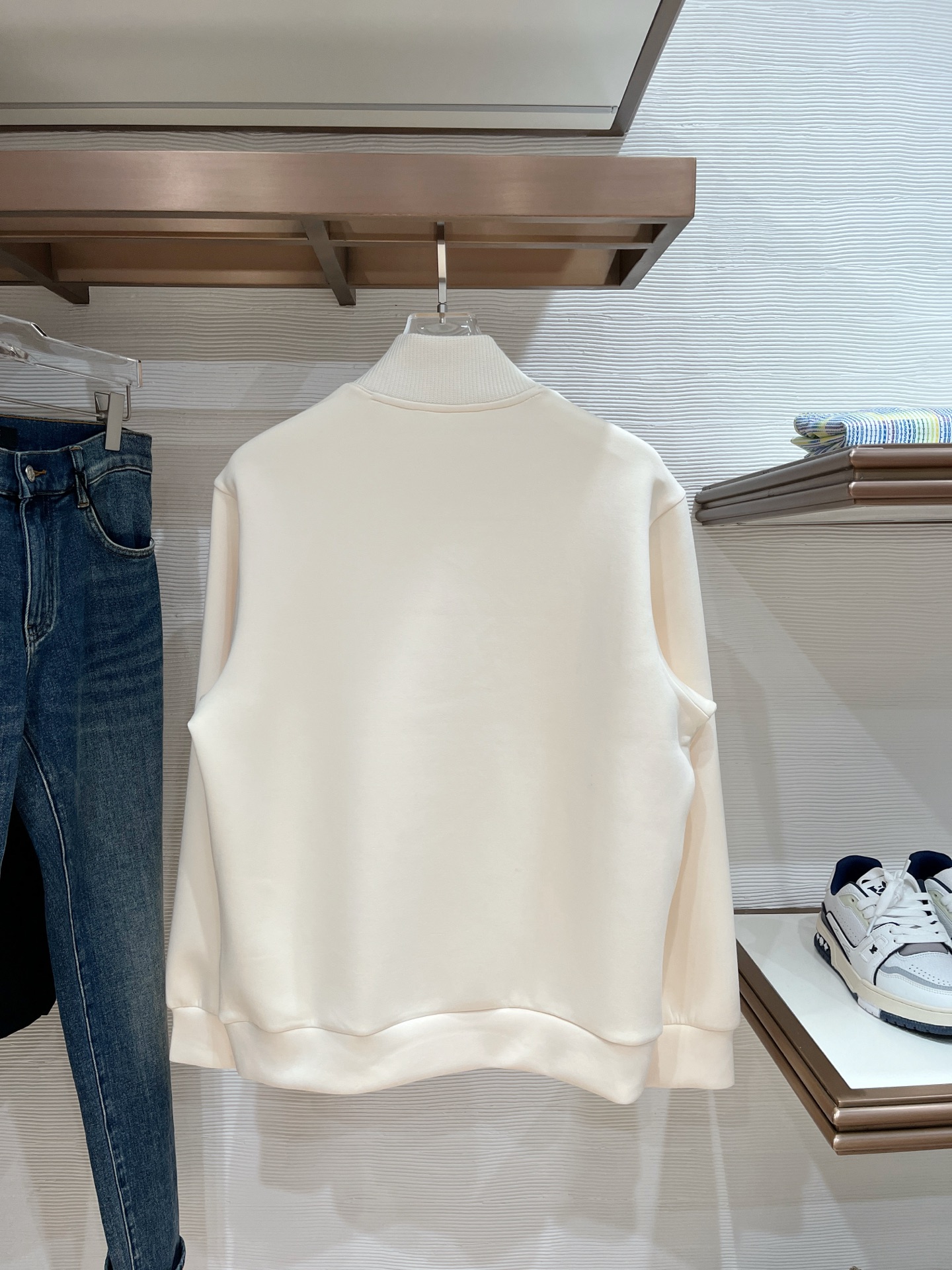 Prada Hoodie Wool Black Slim Fit M-l-xl