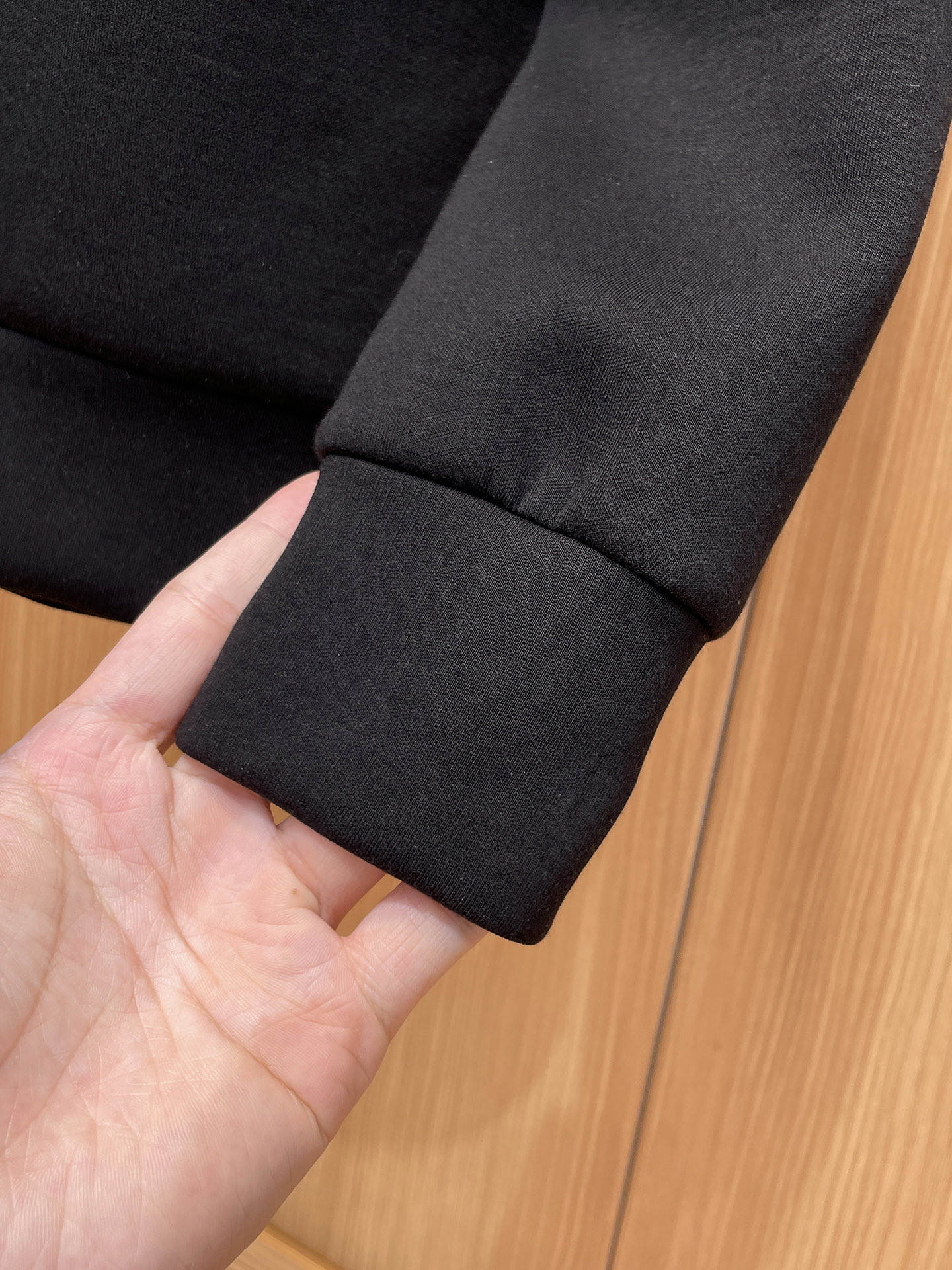 Burberry Hoodie Wool Black Slim Fit M-l-xl