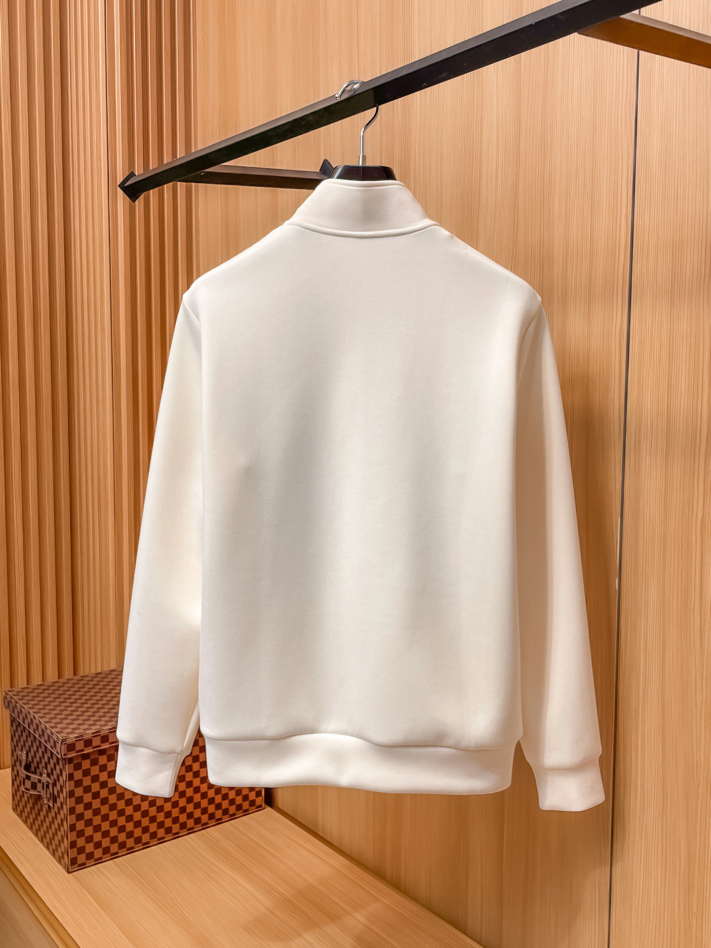 Burberry Hoodie Wool Black Slim Fit M-l-xl