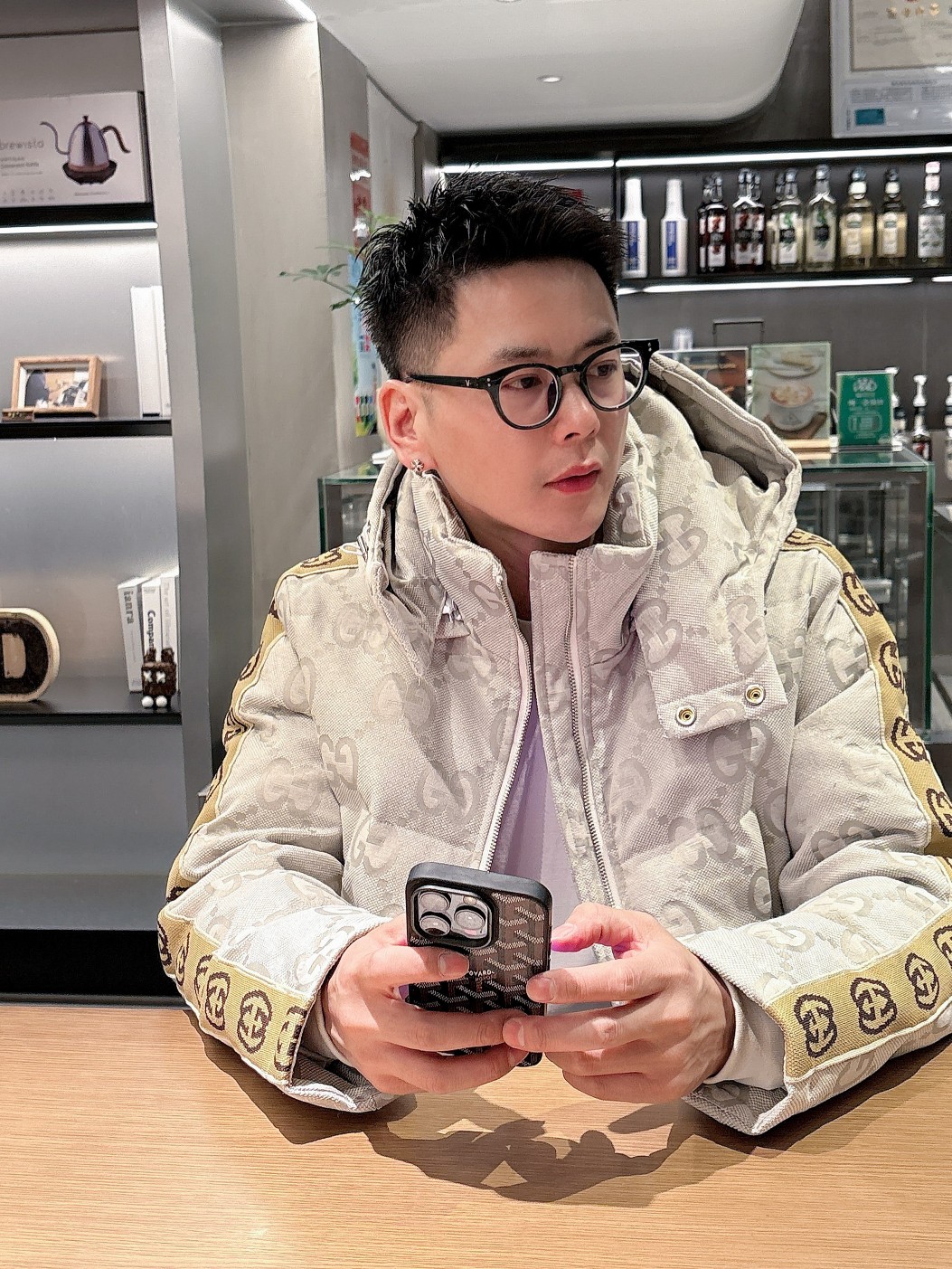 Gucci Down Jacket Goose Down Red S-m-l-xl