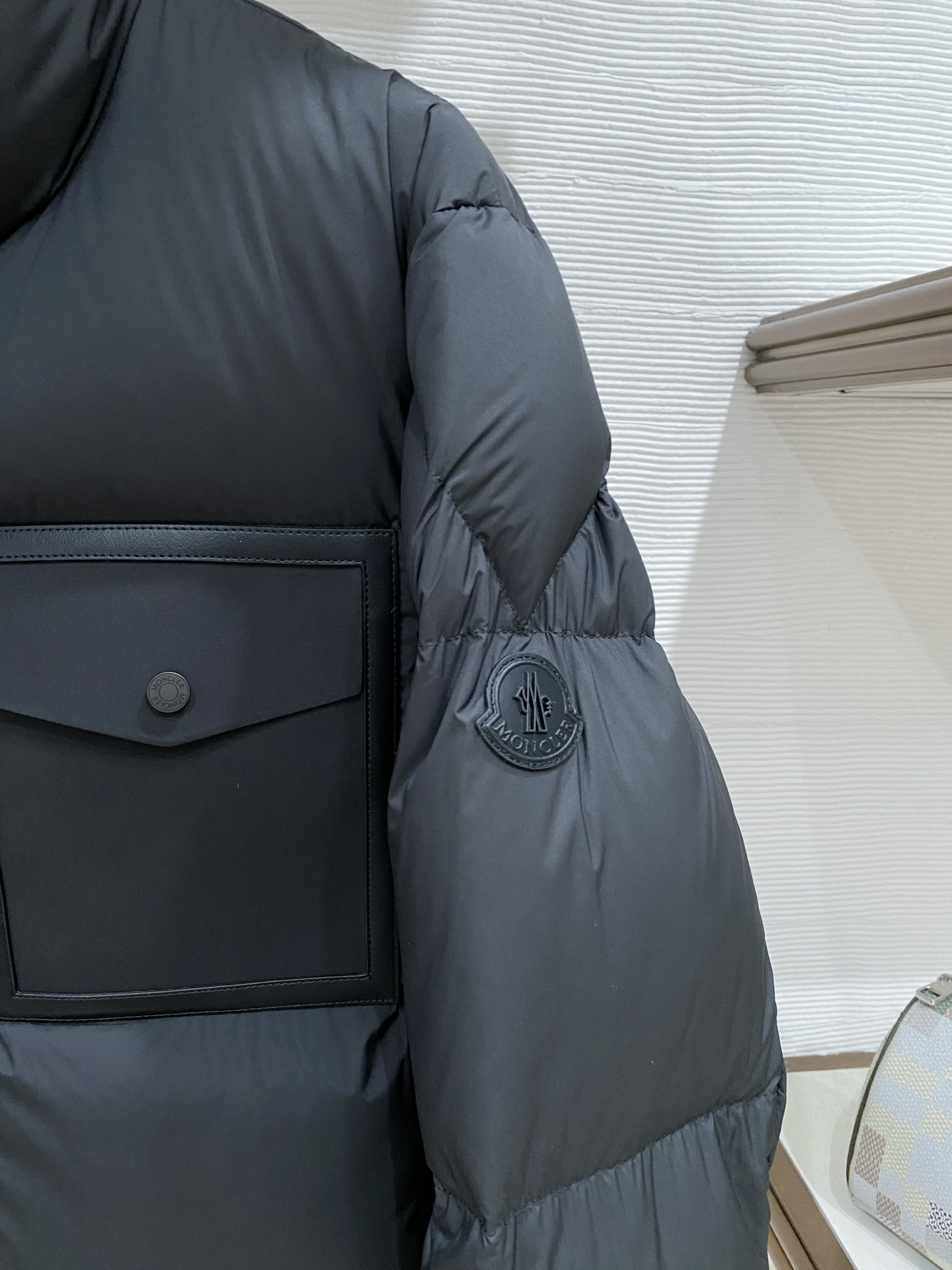 Moncler Male Jacket Goose Down Black S-m-l