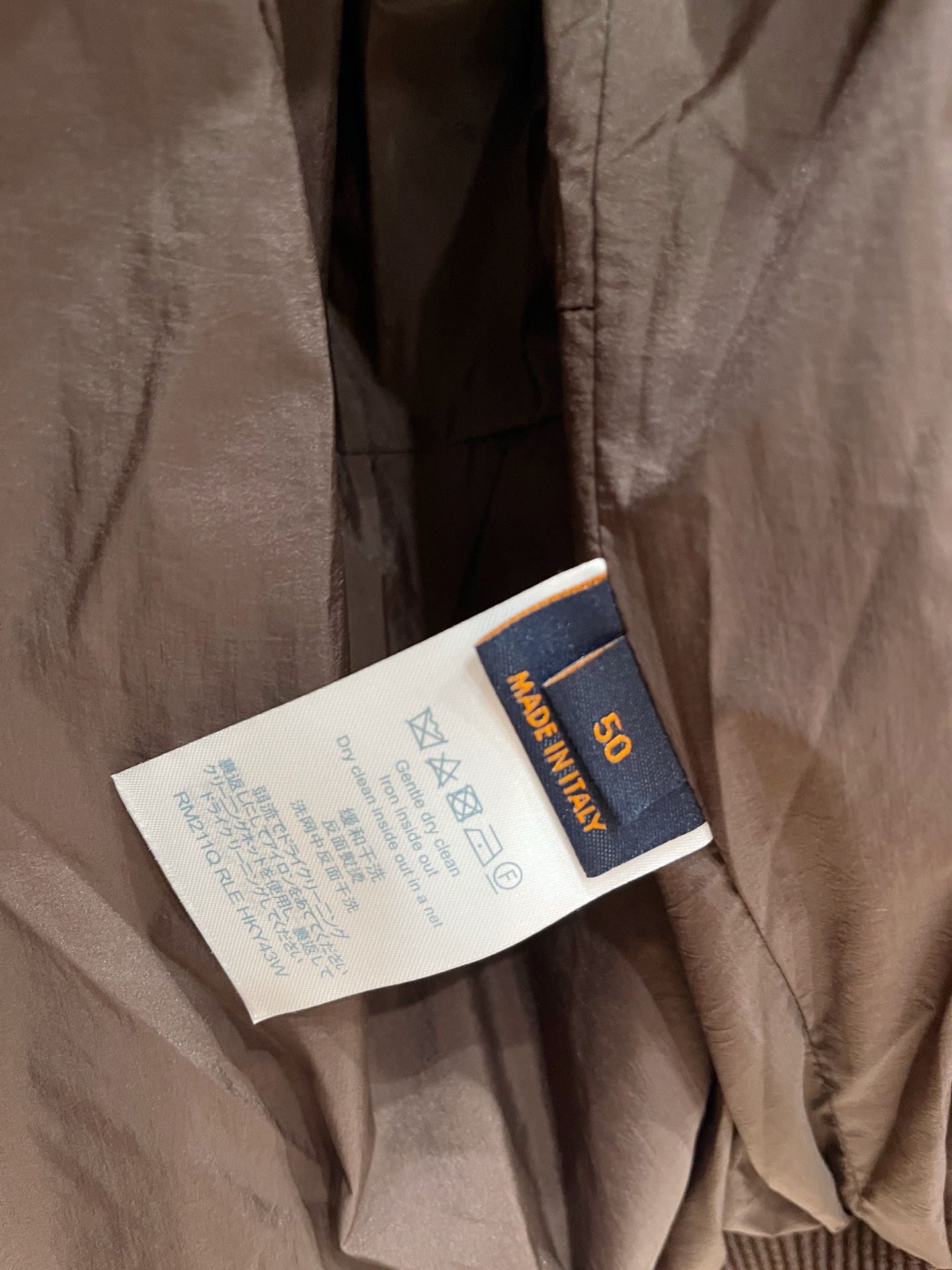 Louis Vuitton Male Down Jacket Goose Down Black S-l