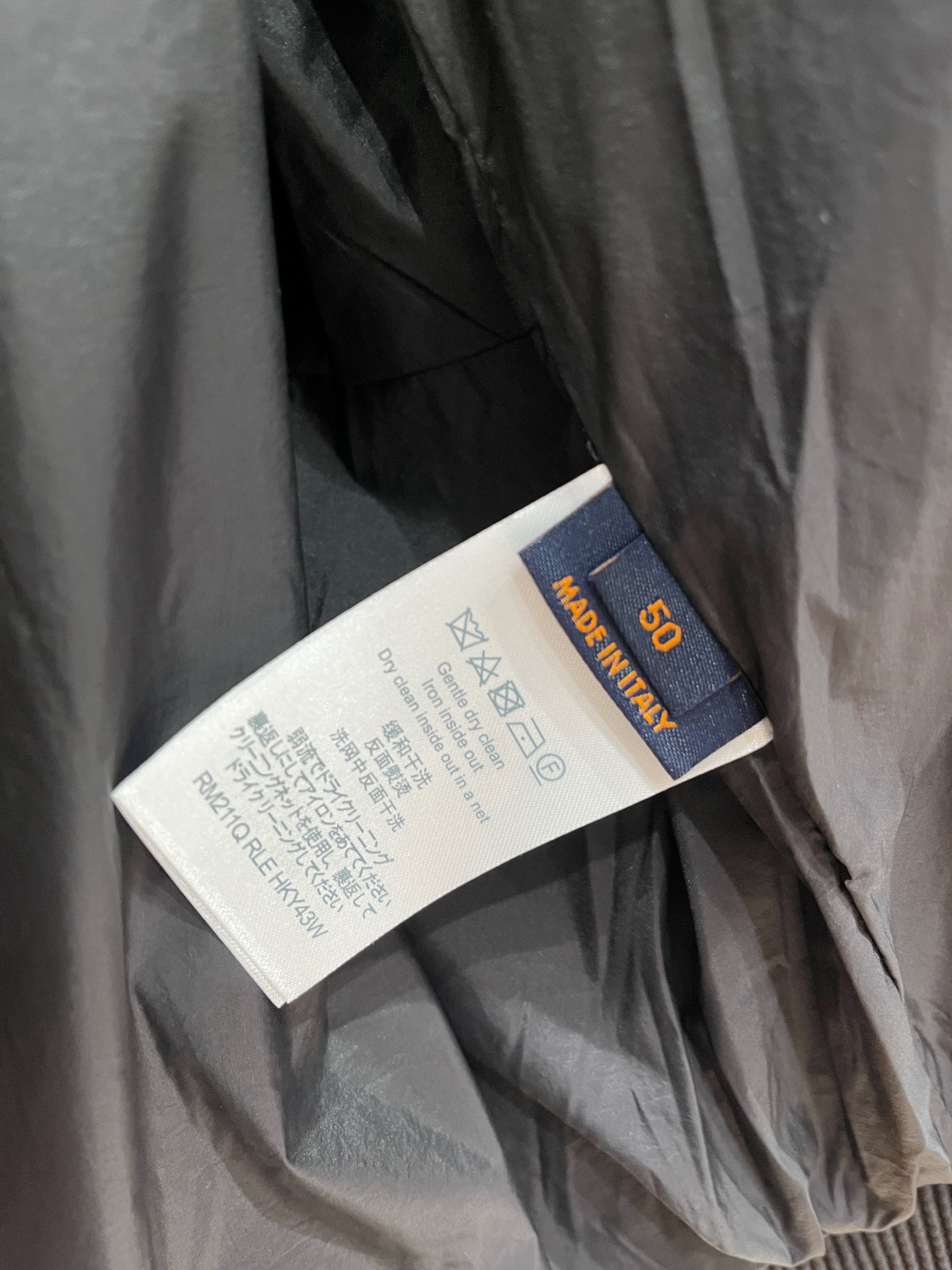 Louis Vuitton Male Down Jacket Goose Down Black S-l