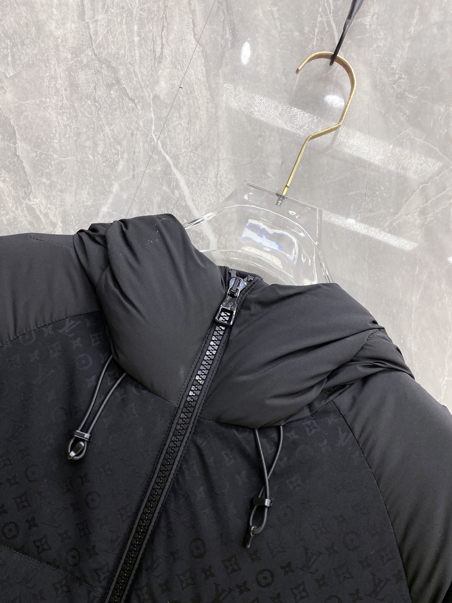 Louis Vuitton Down Jacket Goose Down Hooded S-m-l
