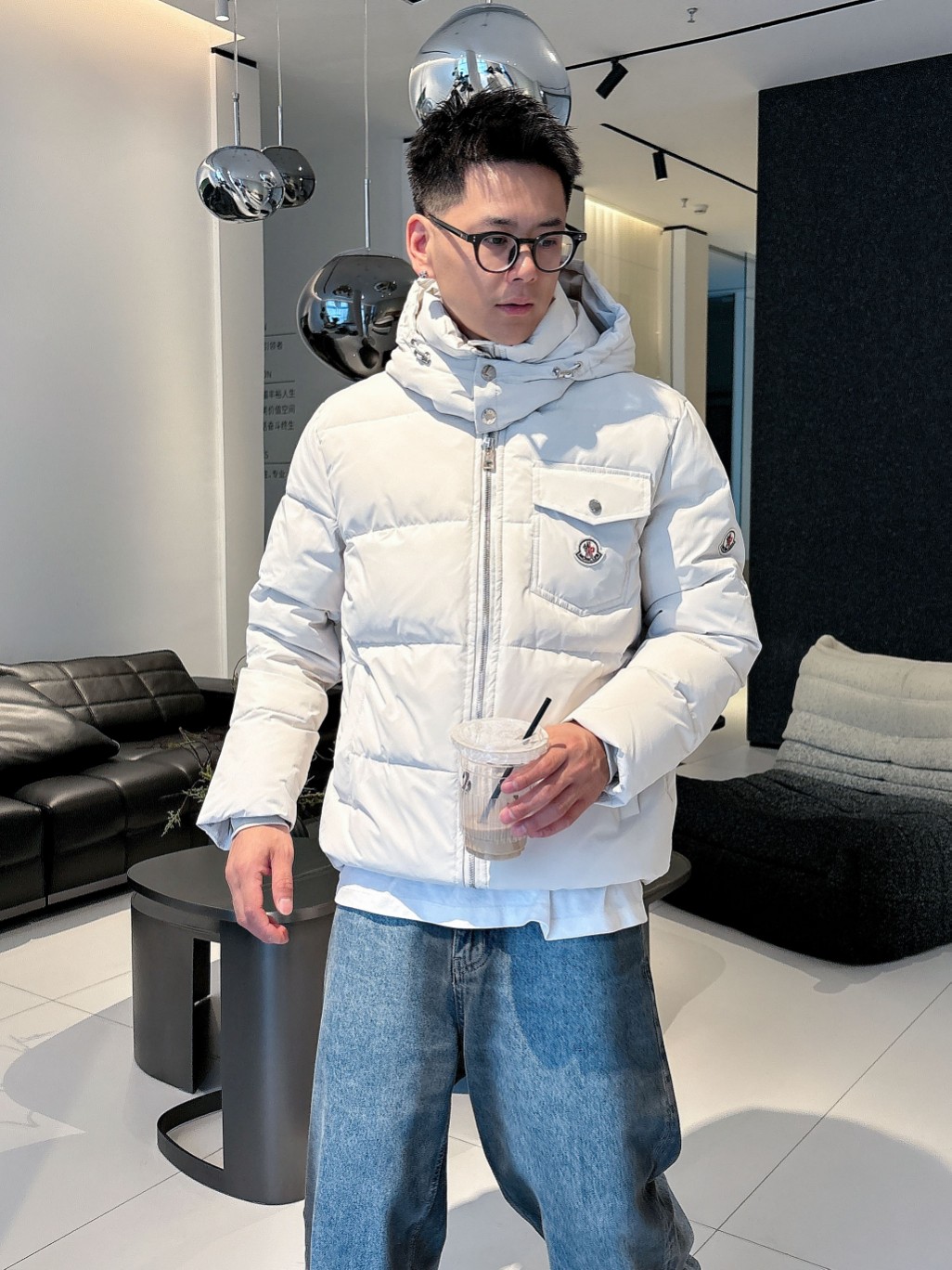 Moncler Down Jacket Goose Down Red S-m-l-xl