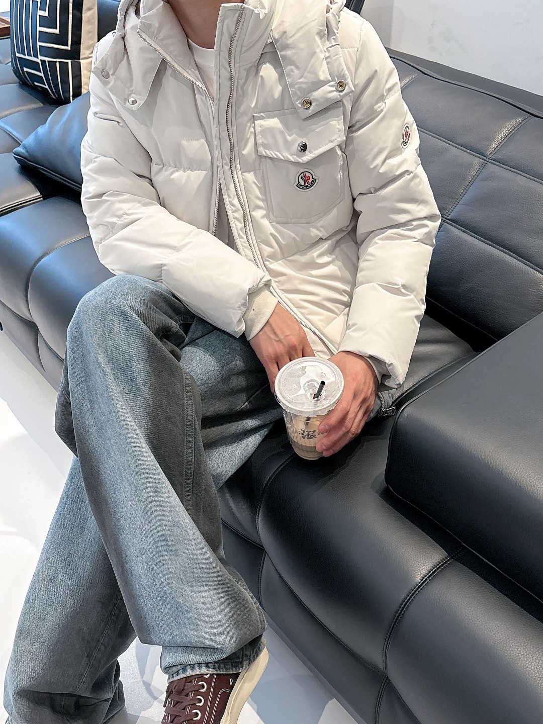 Moncler Down Jacket Goose Down Red S-m-l-xl