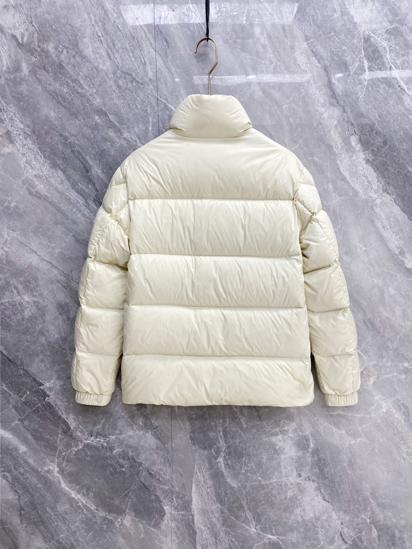 Moncler Male Jacket White Duck Down Black S-m-l-xxxl