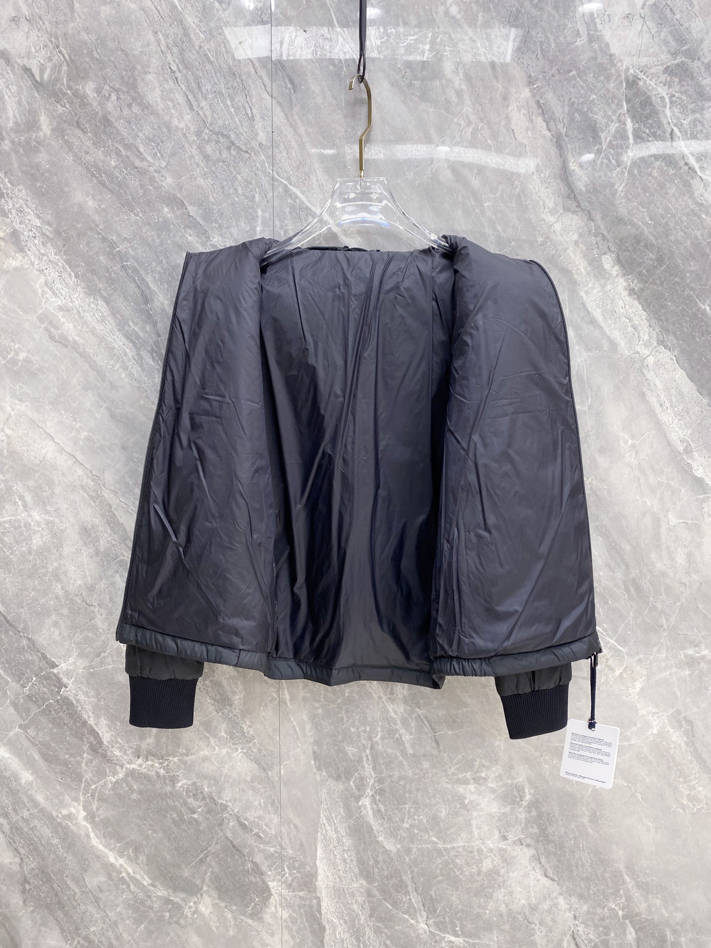 Moncler Vest Black Hooded M-l-54-48-56-50-52