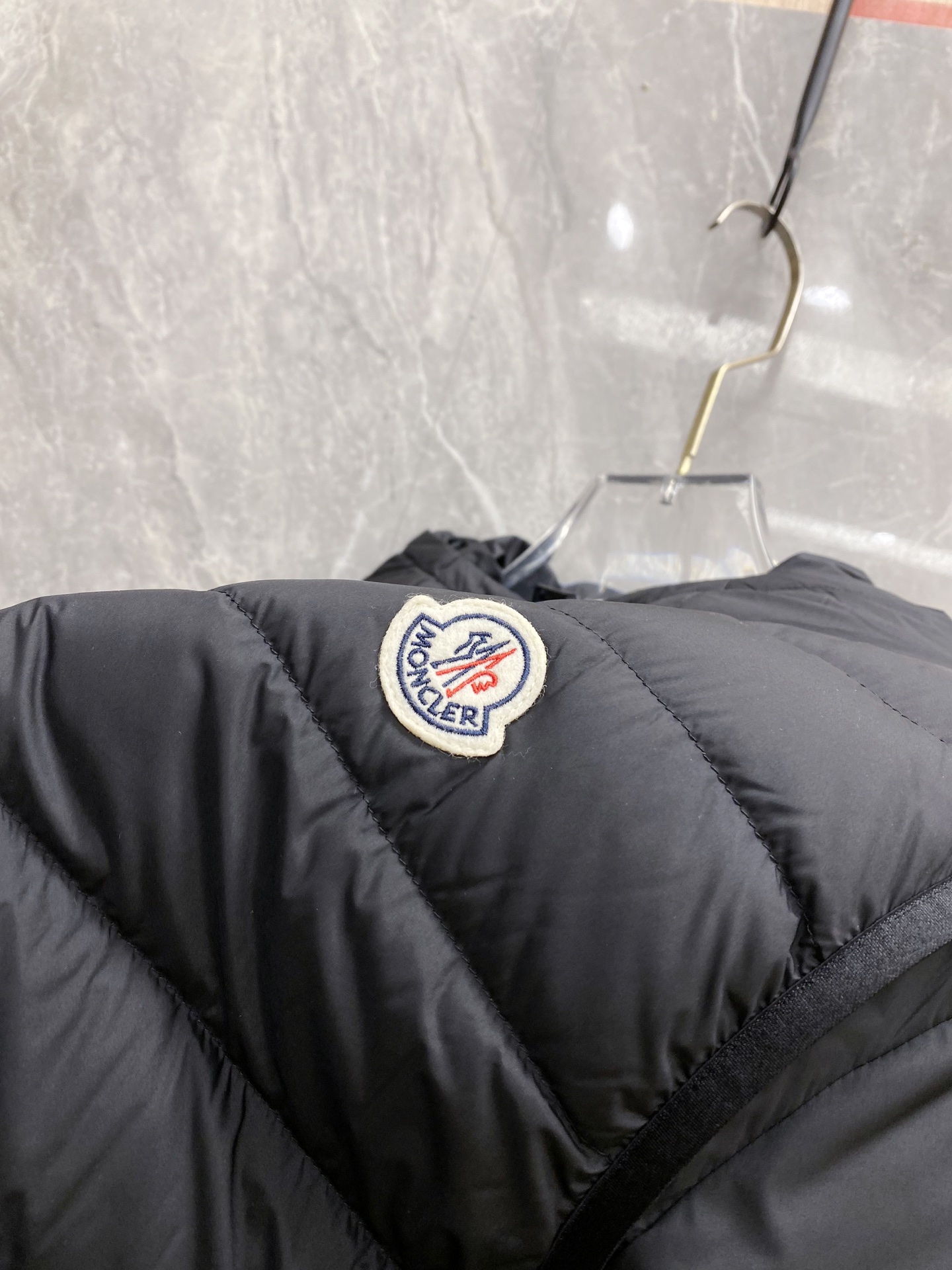 Moncler Vest Black Hooded M-l-54-48-56-50-52