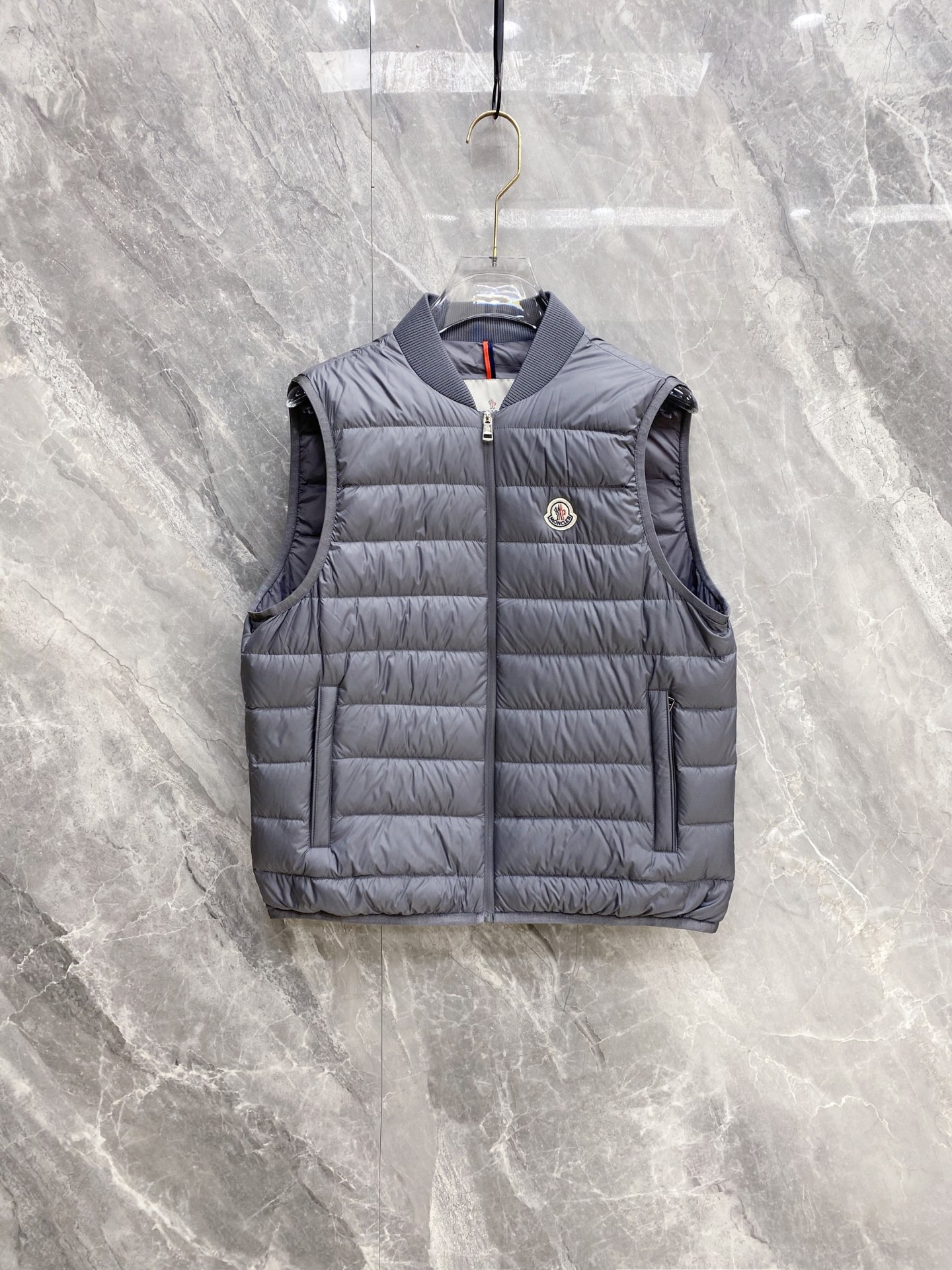Moncler Vest Black Hooded M-l-54-48-56-50-52