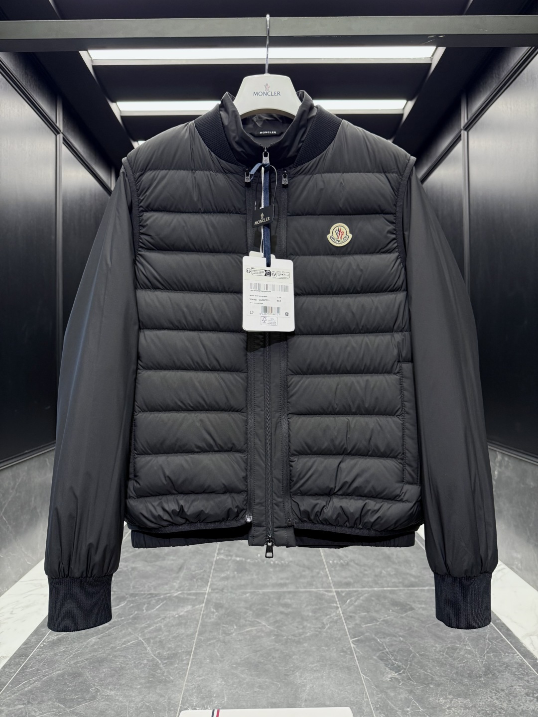 Moncler Male Down Vest Knitted S-m-l