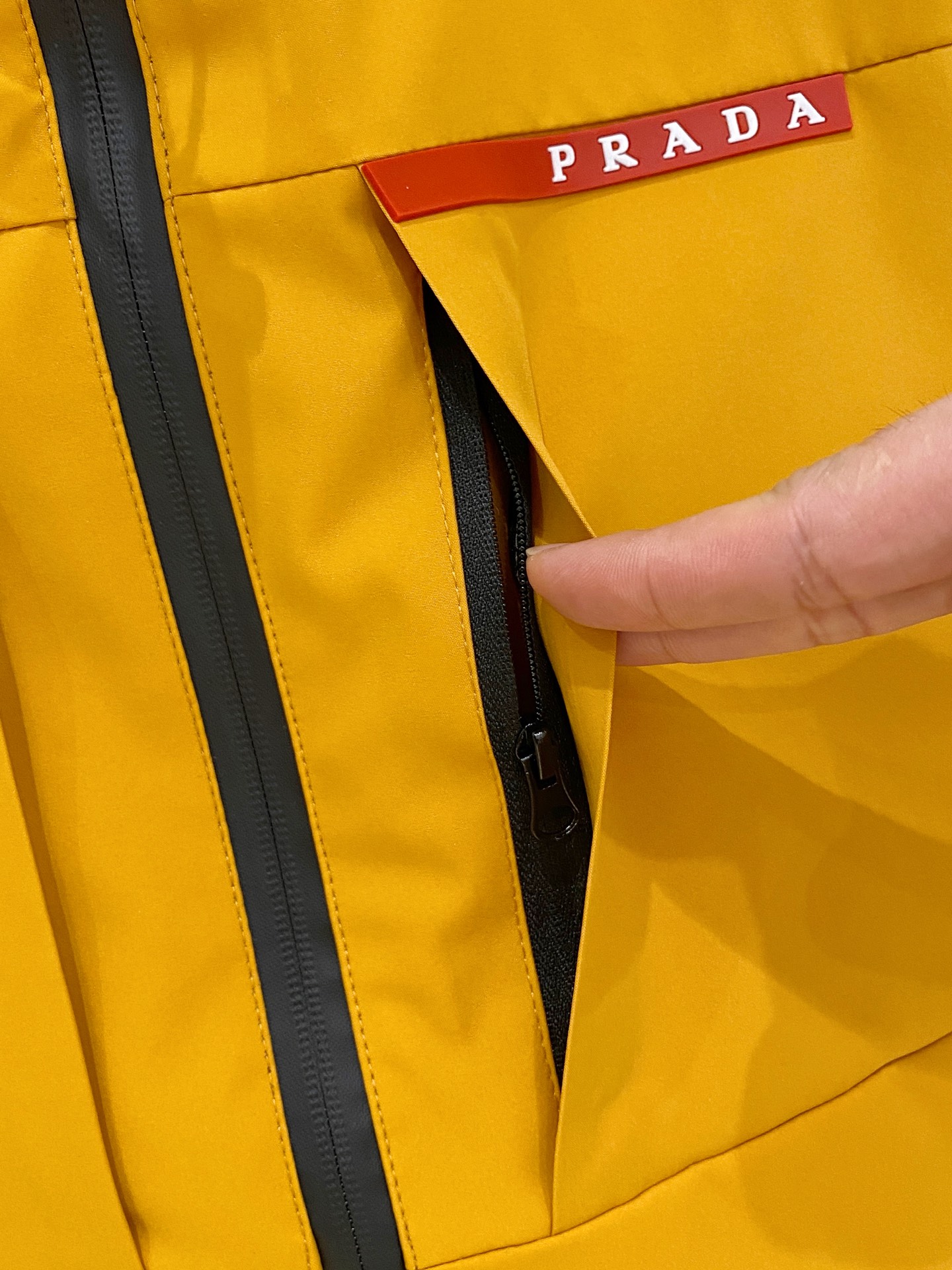 Prada Vest Cotton Loose Fit M-xl