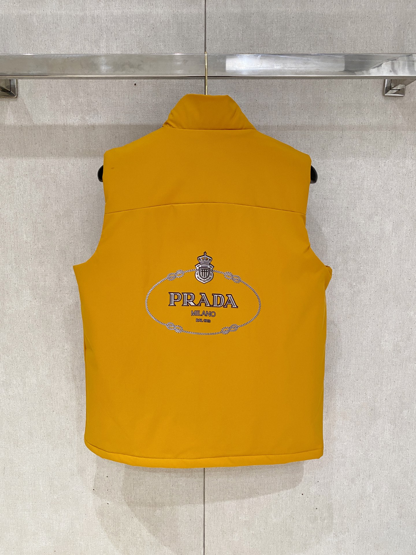 Prada Vest Cotton Loose Fit M-xl