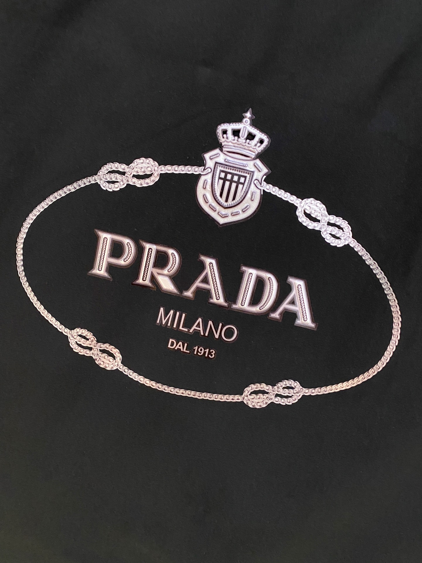 Prada Vest Cotton Loose Fit M-xl