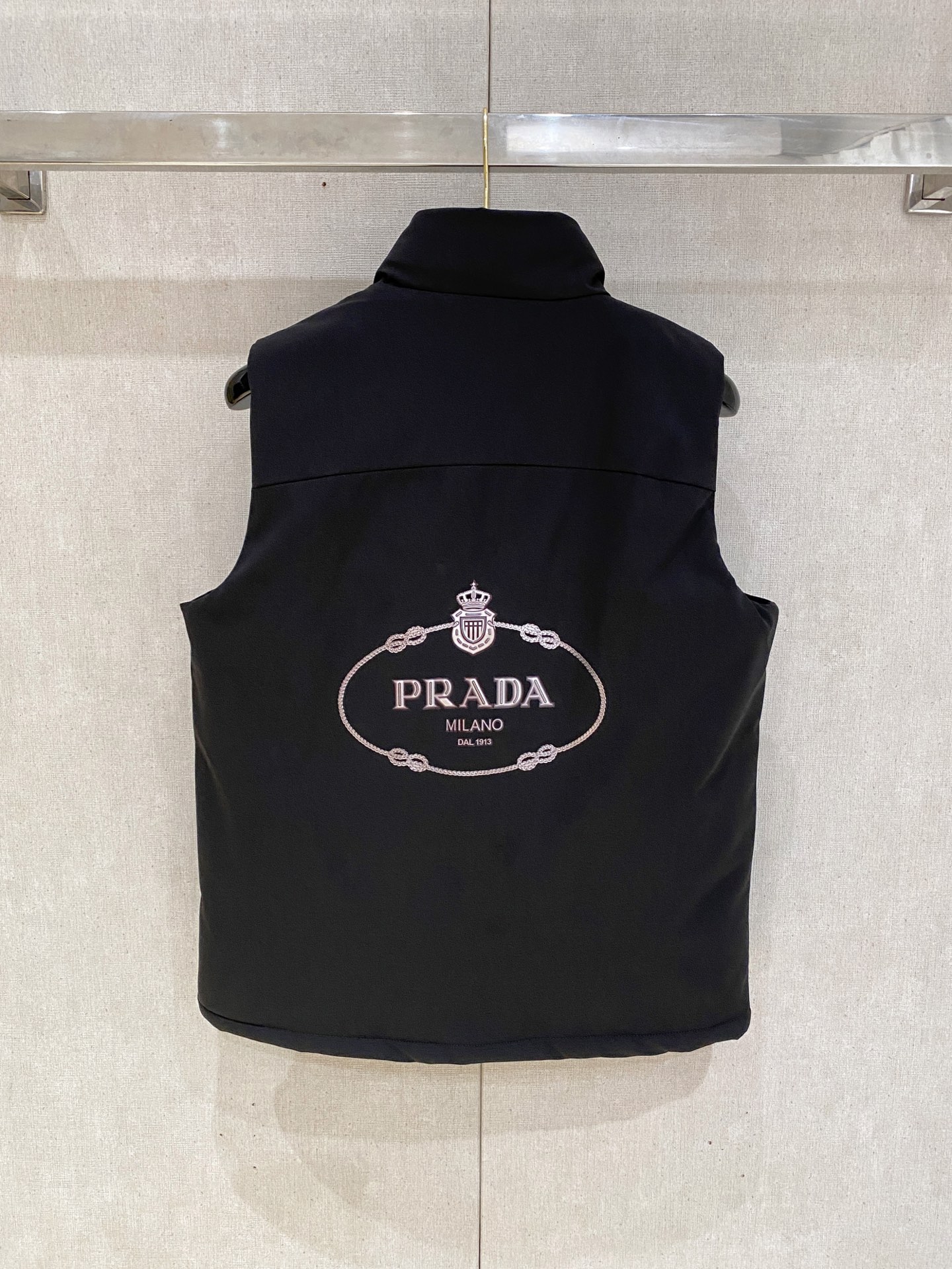 Prada Vest Cotton Loose Fit M-xl