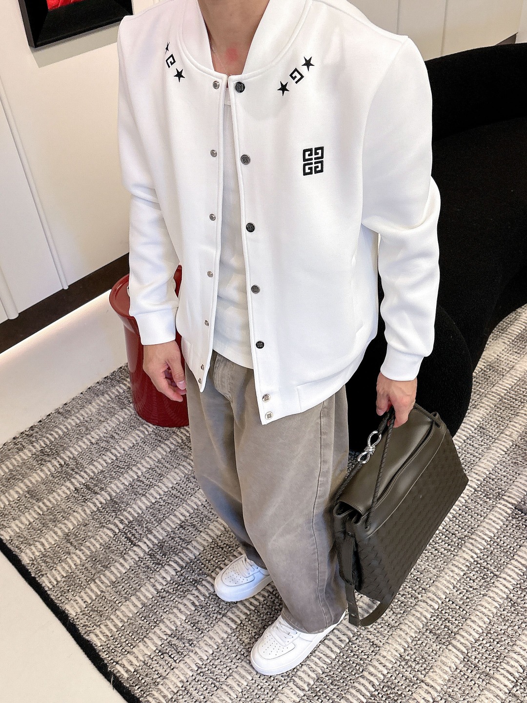 Givenchy Couple Jacket Black Couple Style M-l-xl